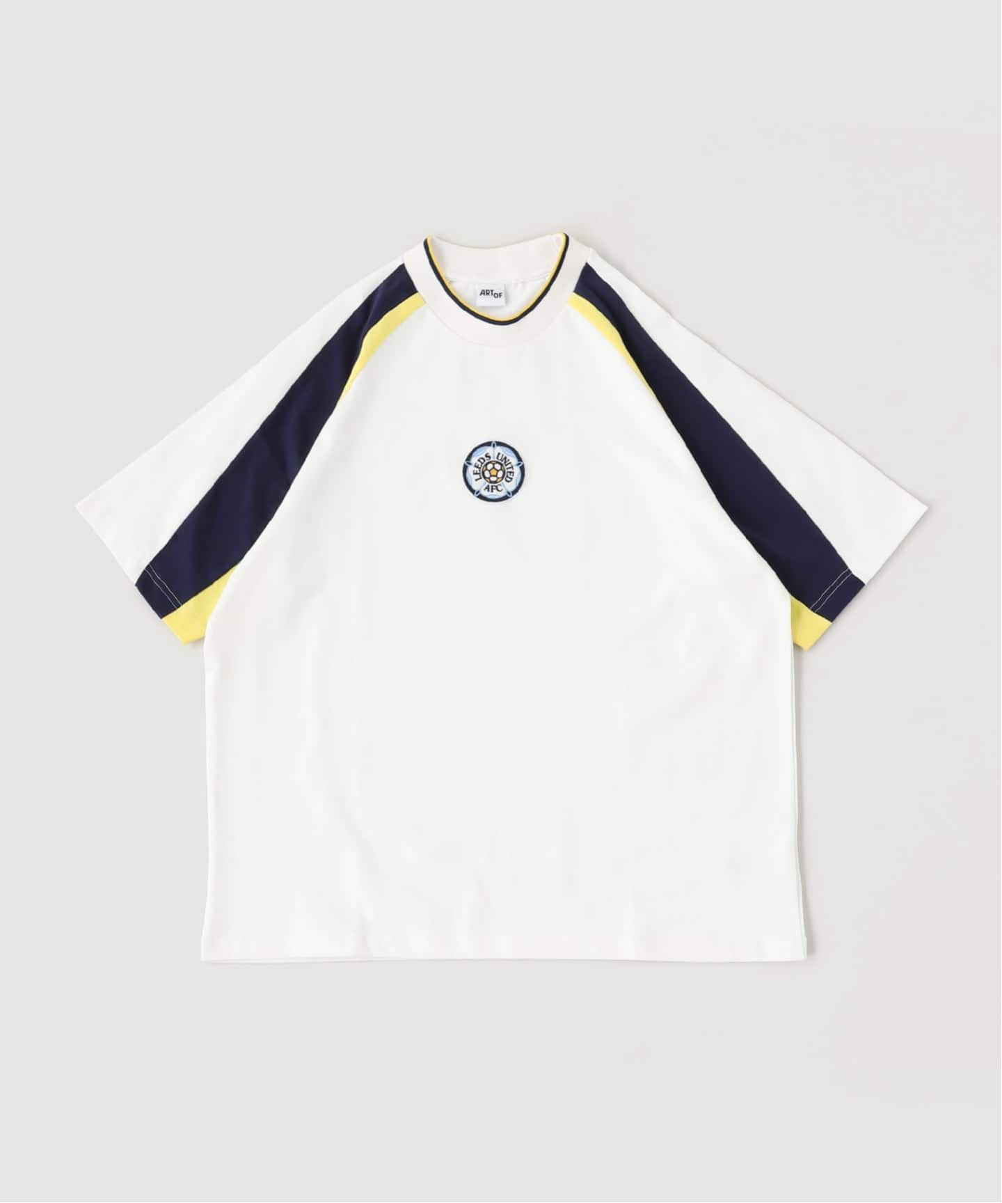 ART OF FOOTBALL / Leeds 90s Heavyweight Panelled Tee（Tシャツ