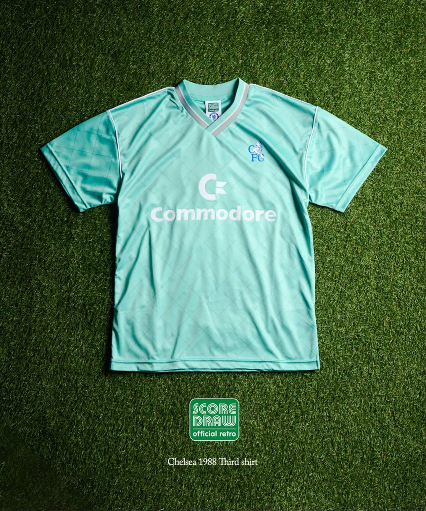 Score Draw Chelsea 1988 Third shirt（Tシャツ／カットソー）｜417