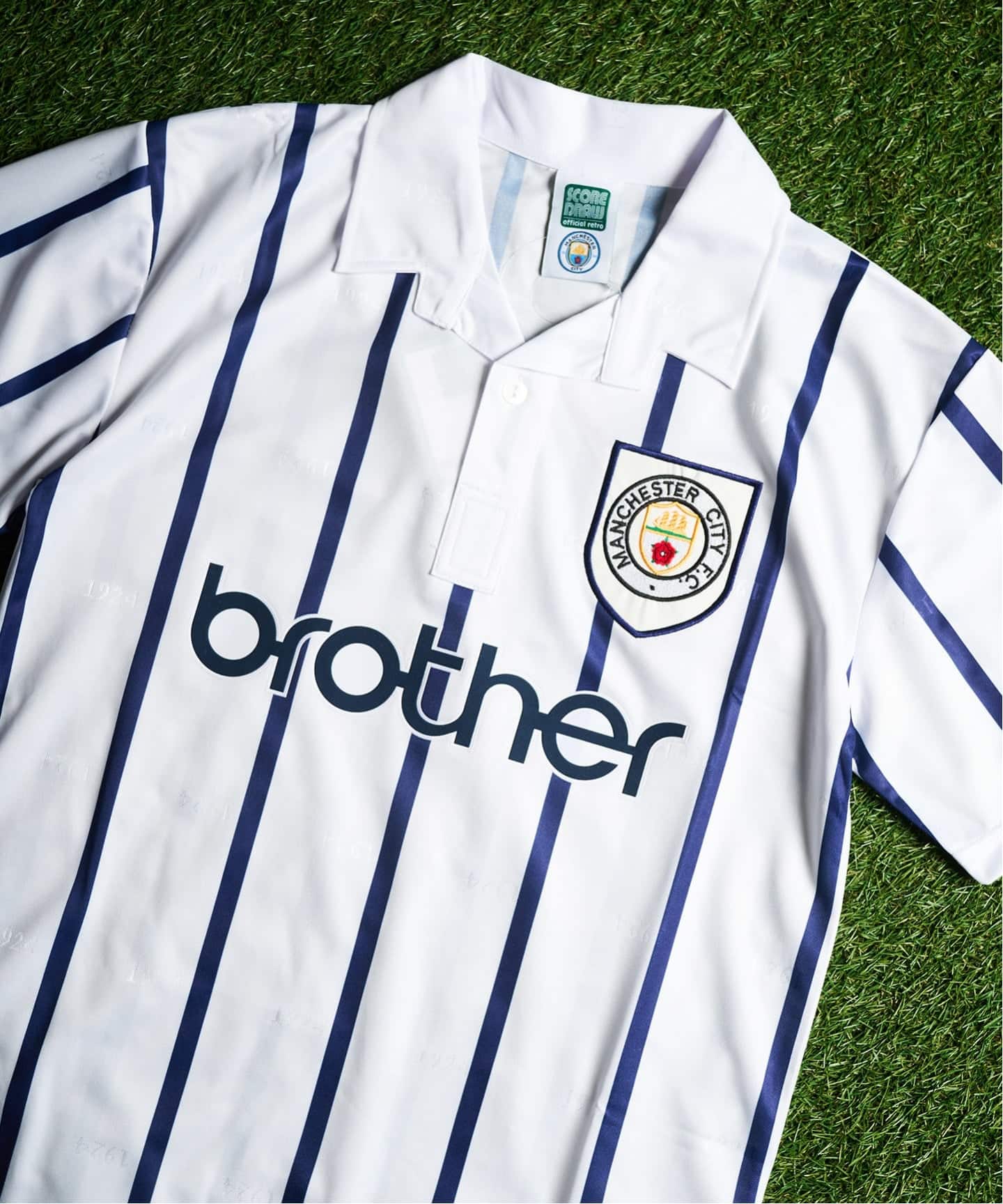 Score Draw Manchester City 1993 Away shirt（Tシャツ／カットソー