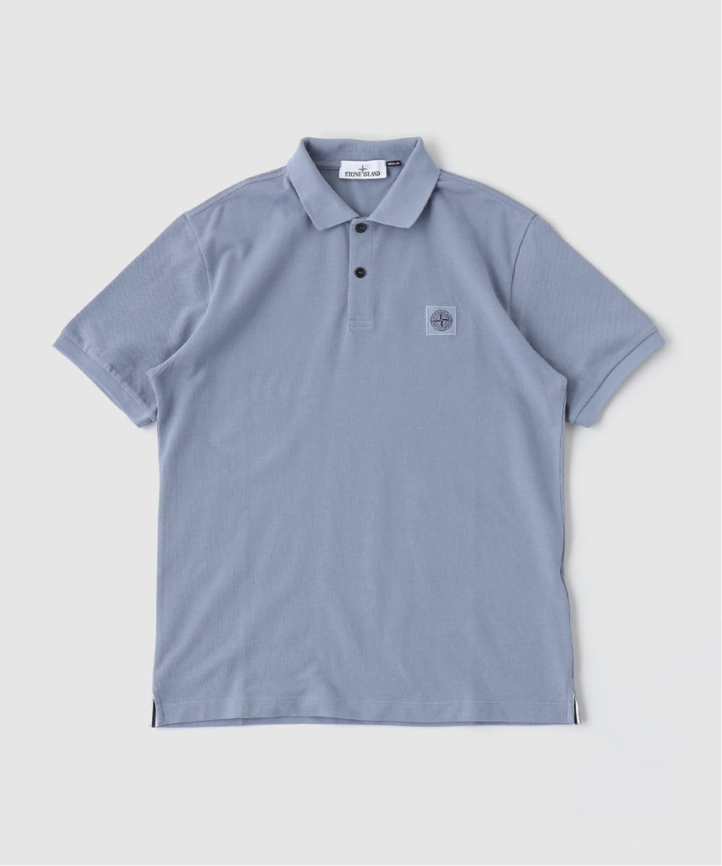 STONE  ダークブルーポロシャツ 中古・古着通販】STONE ISLAND (ストーンアイランド) 半袖ポロシャツ
