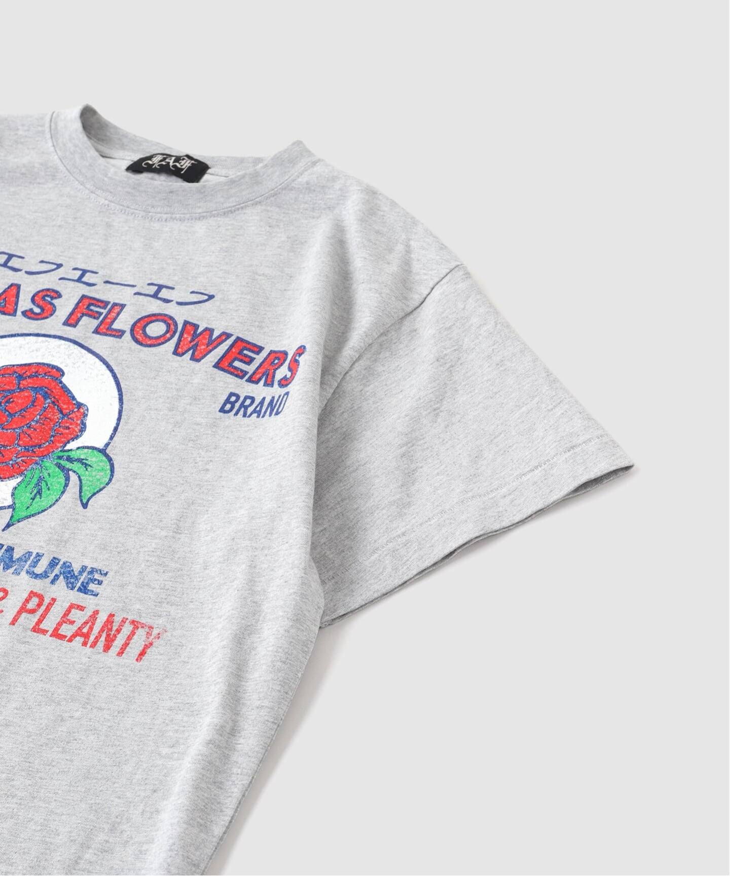FAF (FAKE AS FLOWERS) / フェイク アズ フラワーズ LABEL TEE（T