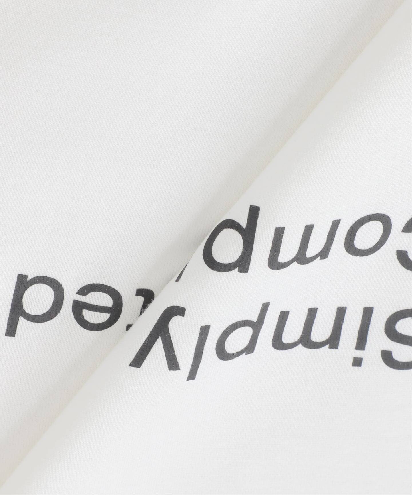 Simply Complicated / シンプリーコンプリケイテッド MESSAGE TEE（T