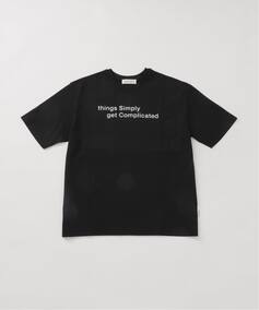 Simply Complicated / シンプリーコンプリケイテッド MESSAGE TEE（T 