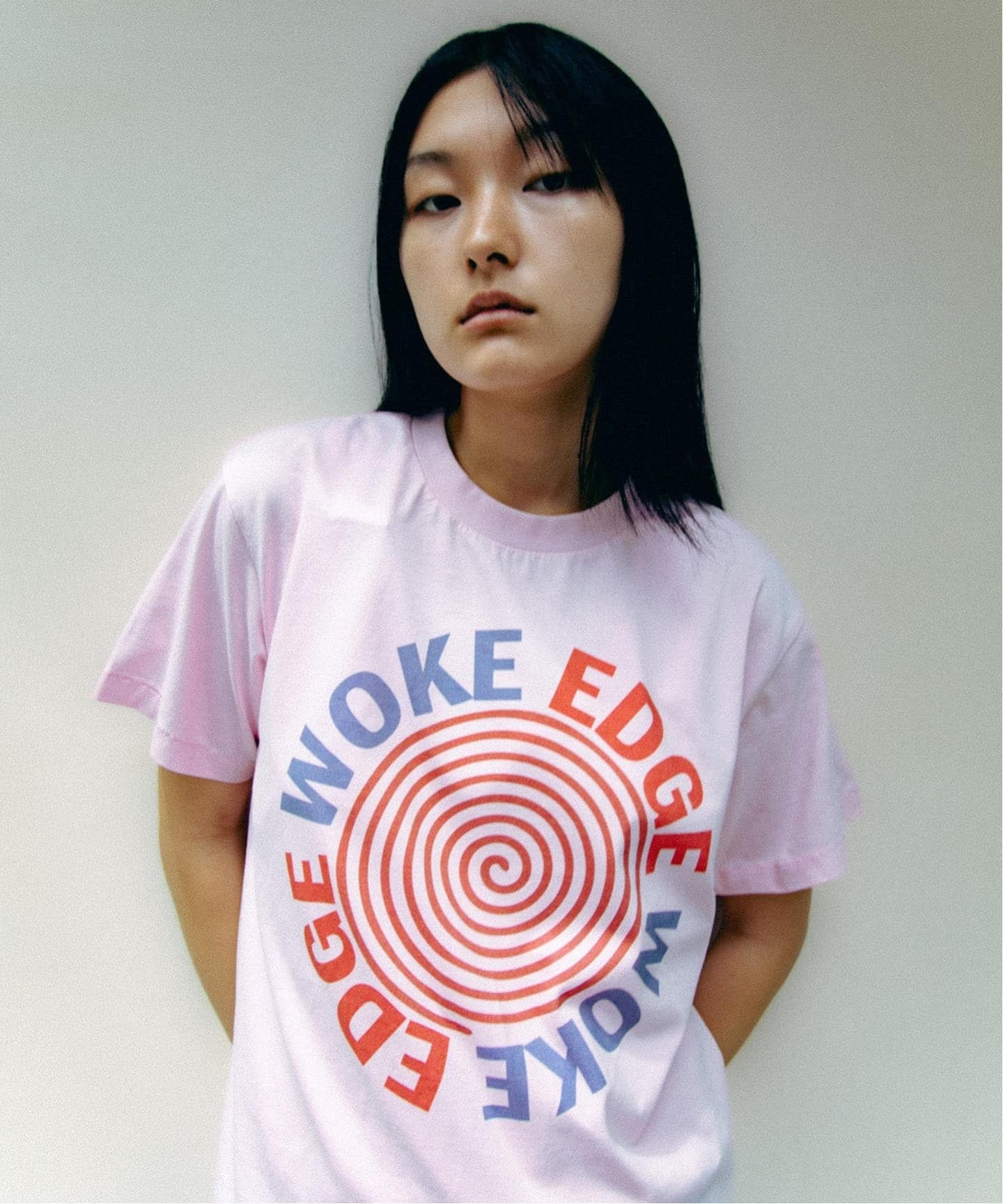 WOKE EDGE / ウォークエッジ CIRCLE LOGO TEE（Tシャツ／カットソー