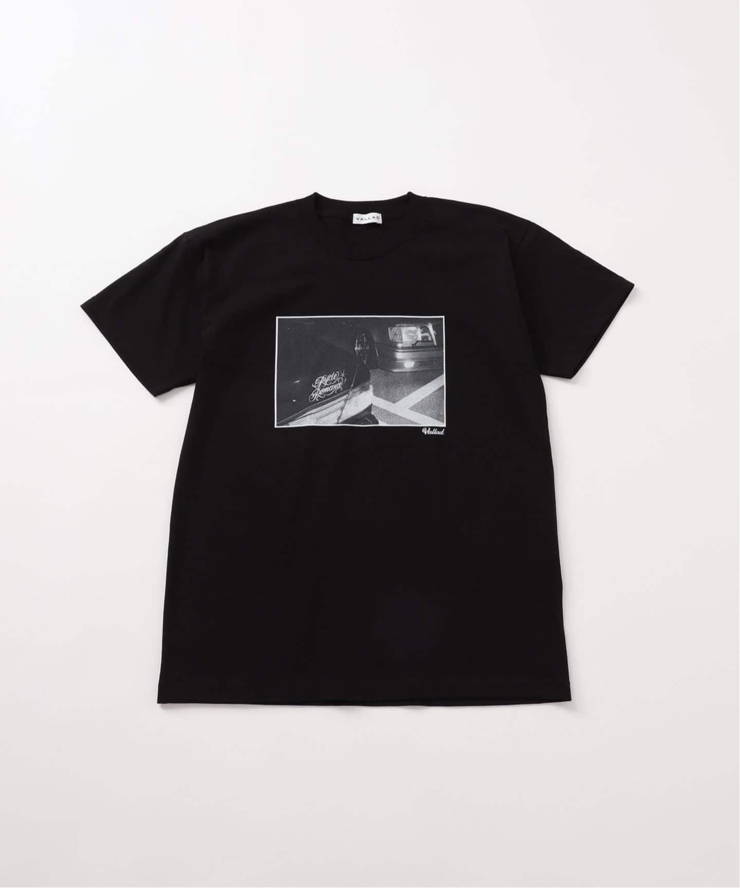 VALLAD / バラッド × JOE × CARSERVICE / RYDE ROMANCE TEE（Tシャツ