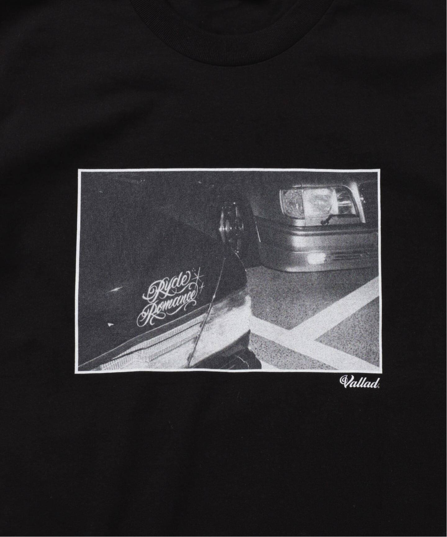 VALLAD / バラッド × JOE × CARSERVICE / RYDE ROMANCE TEE（Tシャツ
