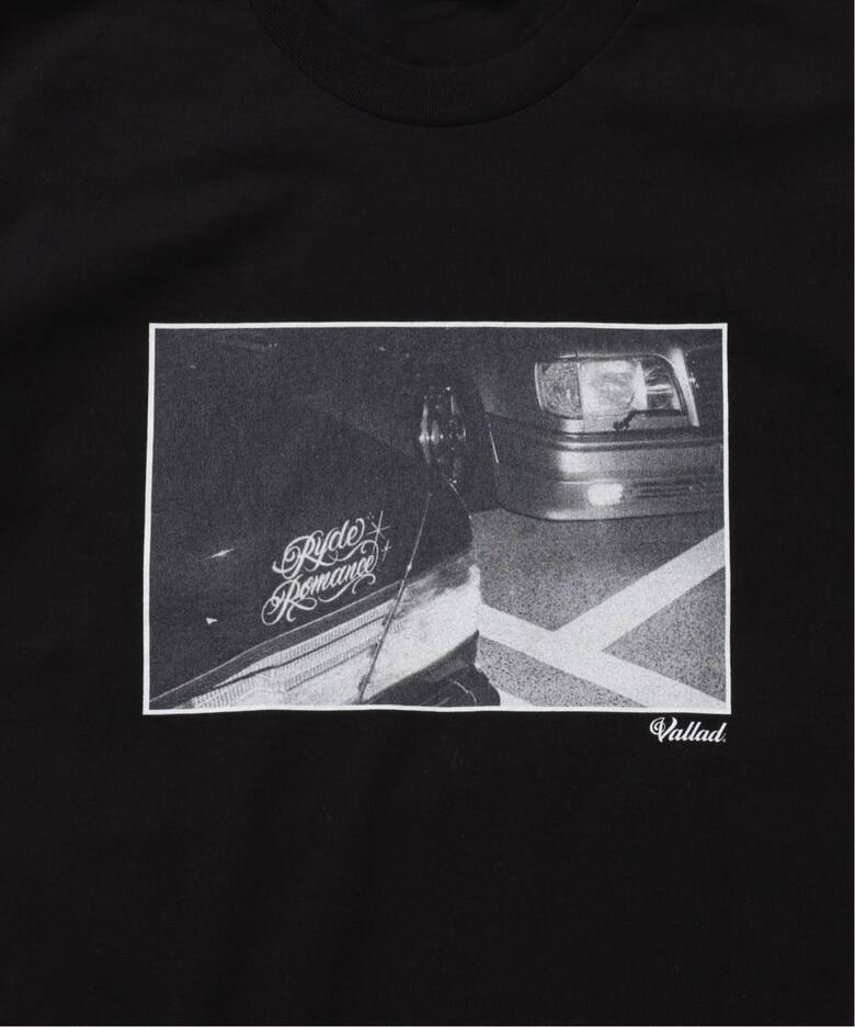 VALLAD / バラッド × JOE × CARSERVICE / RYDE ROMANCE TEE（Tシャツ 