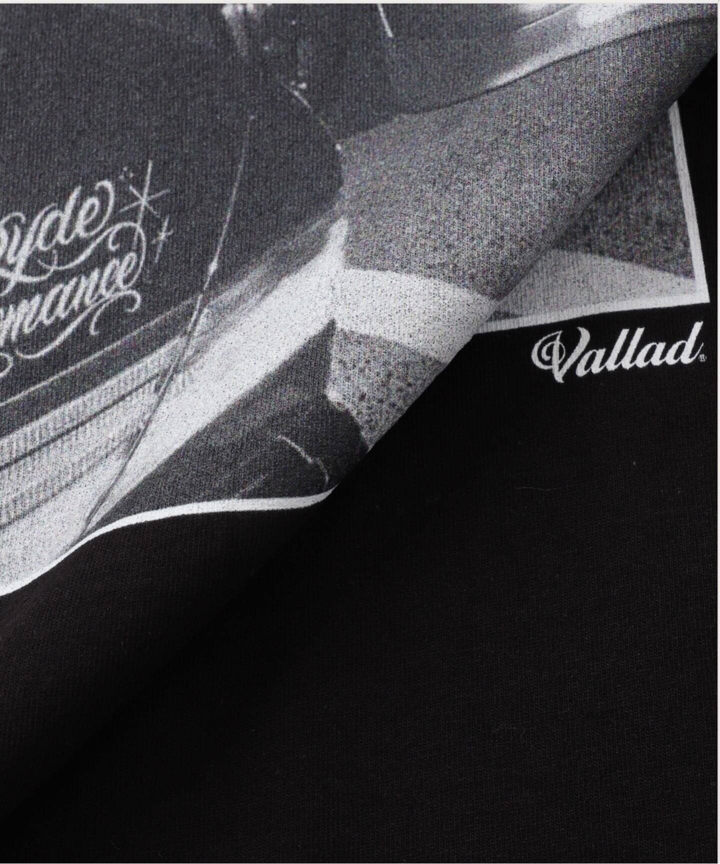 VALLAD / バラッド × JOE × CARSERVICE / RYDE ROMANCE TEE（Tシャツ