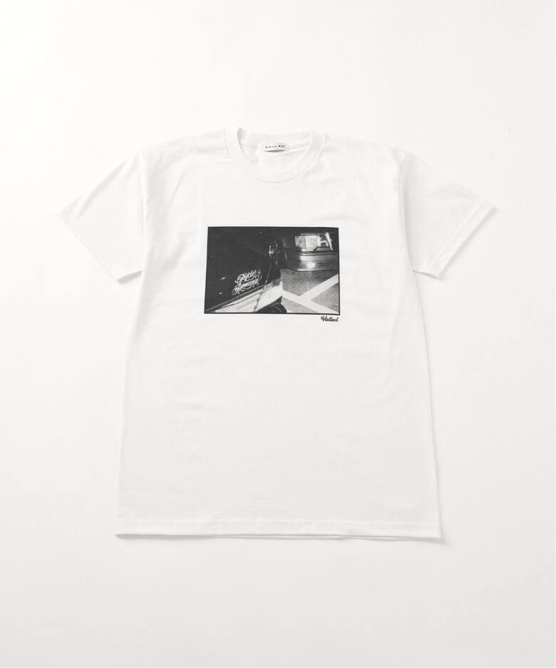 VALLAD / バラッド × JOE × CARSERVICE / RYDE ROMANCE TEE（Tシャツ 