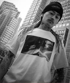 VALLAD / バラッド × JOE × CARSERVICE / RYDE ROMANCE TEE（Tシャツ 