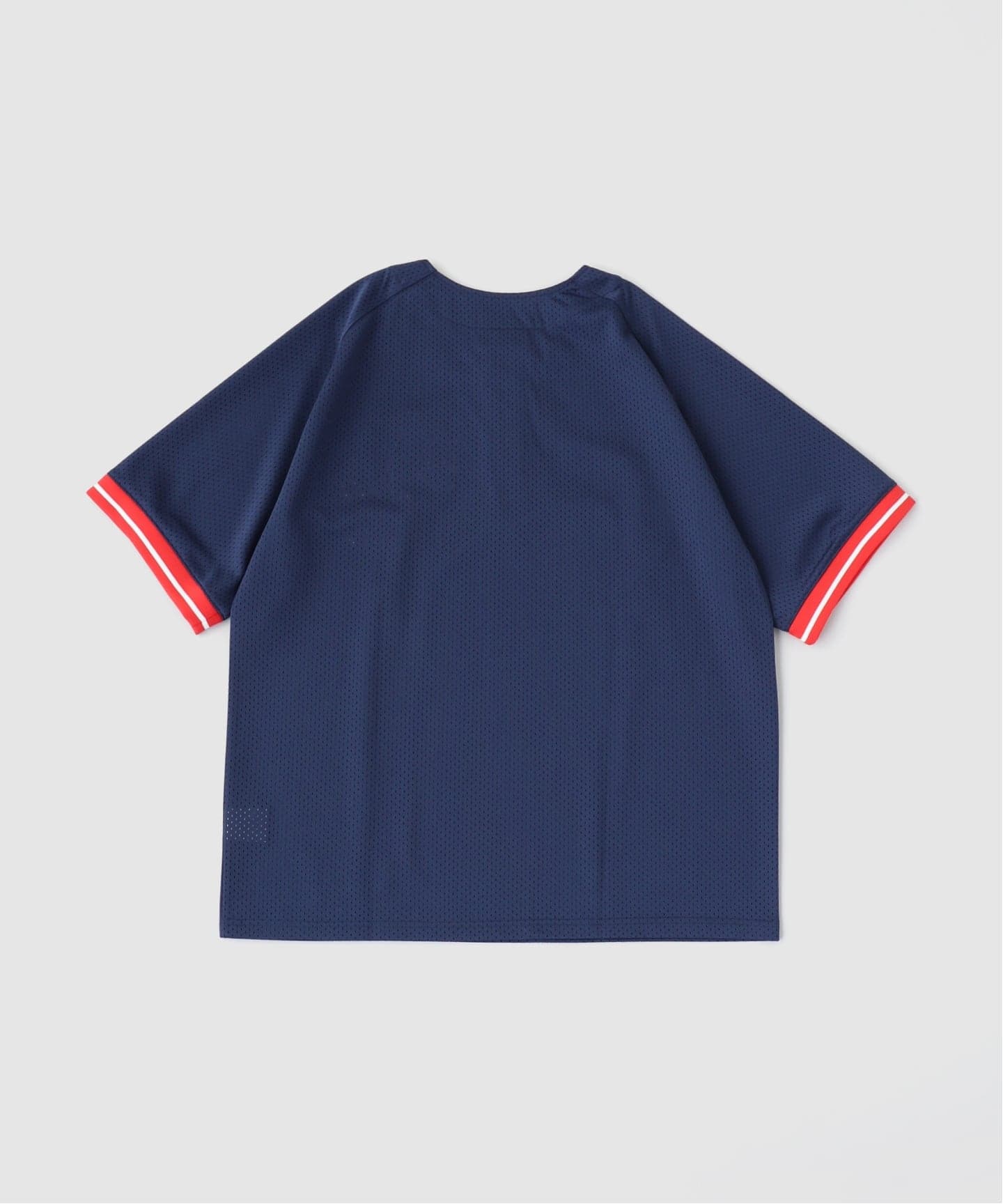 AFB / エーエフビー HALF BUTTON UP MESH TEE（Tシャツ／カットソー