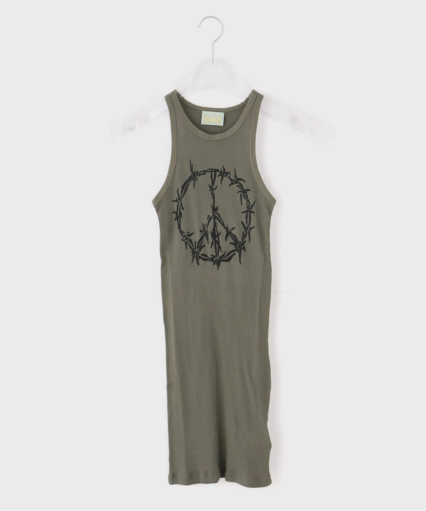 トップス Aries Slashed Vest Aries Arise - Slashed Shoulder Temple Vest (Pebble) – MILK STORE