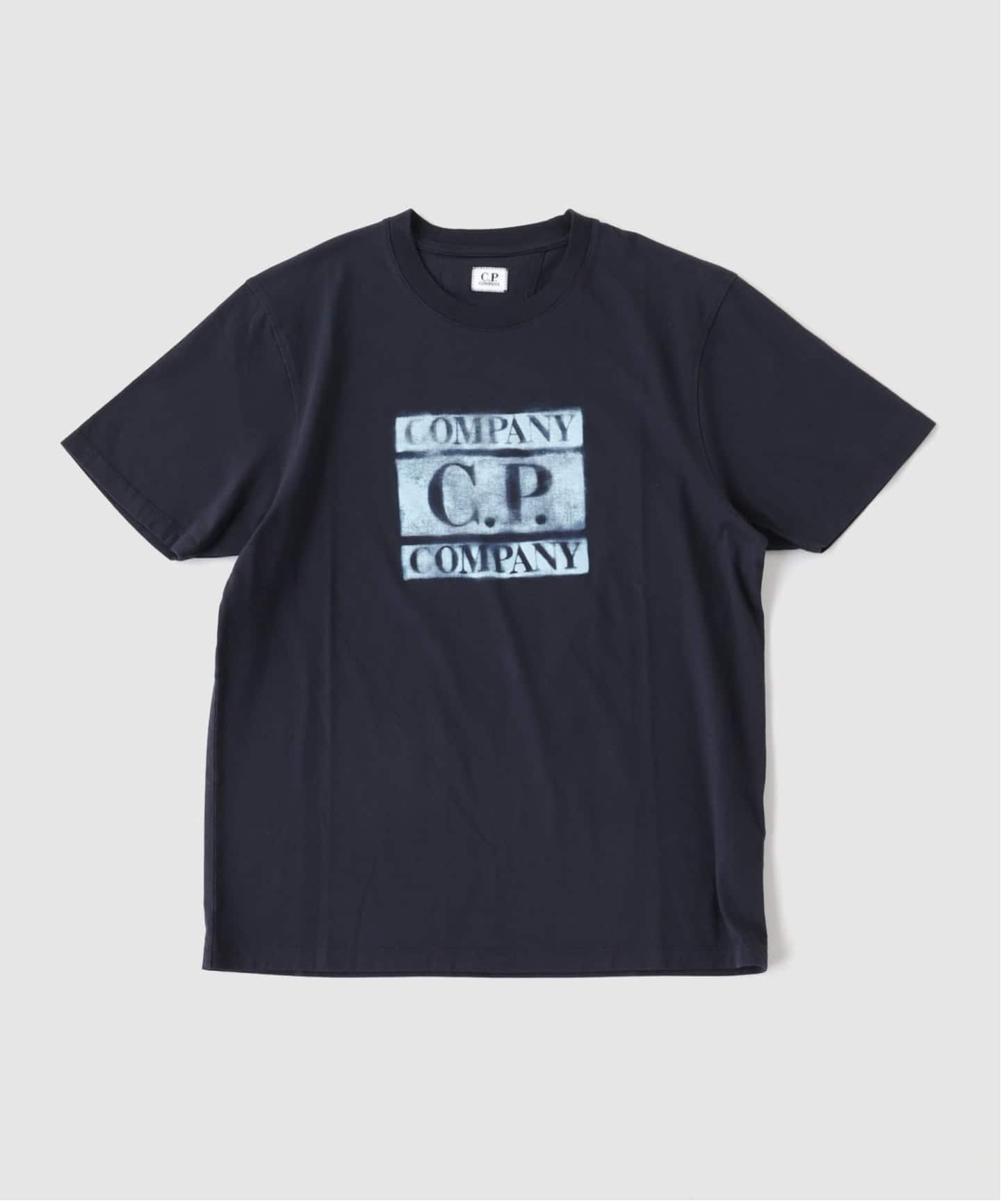 C.P.Company / シーピーカンパニー 30/1 JERSEY SHORT SLV LOGO TS（T