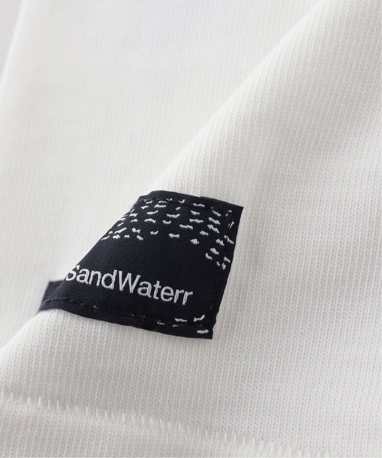 SandWaterr / サンドウォーター ORGANIZED BAGGY TEE NS / COTT 