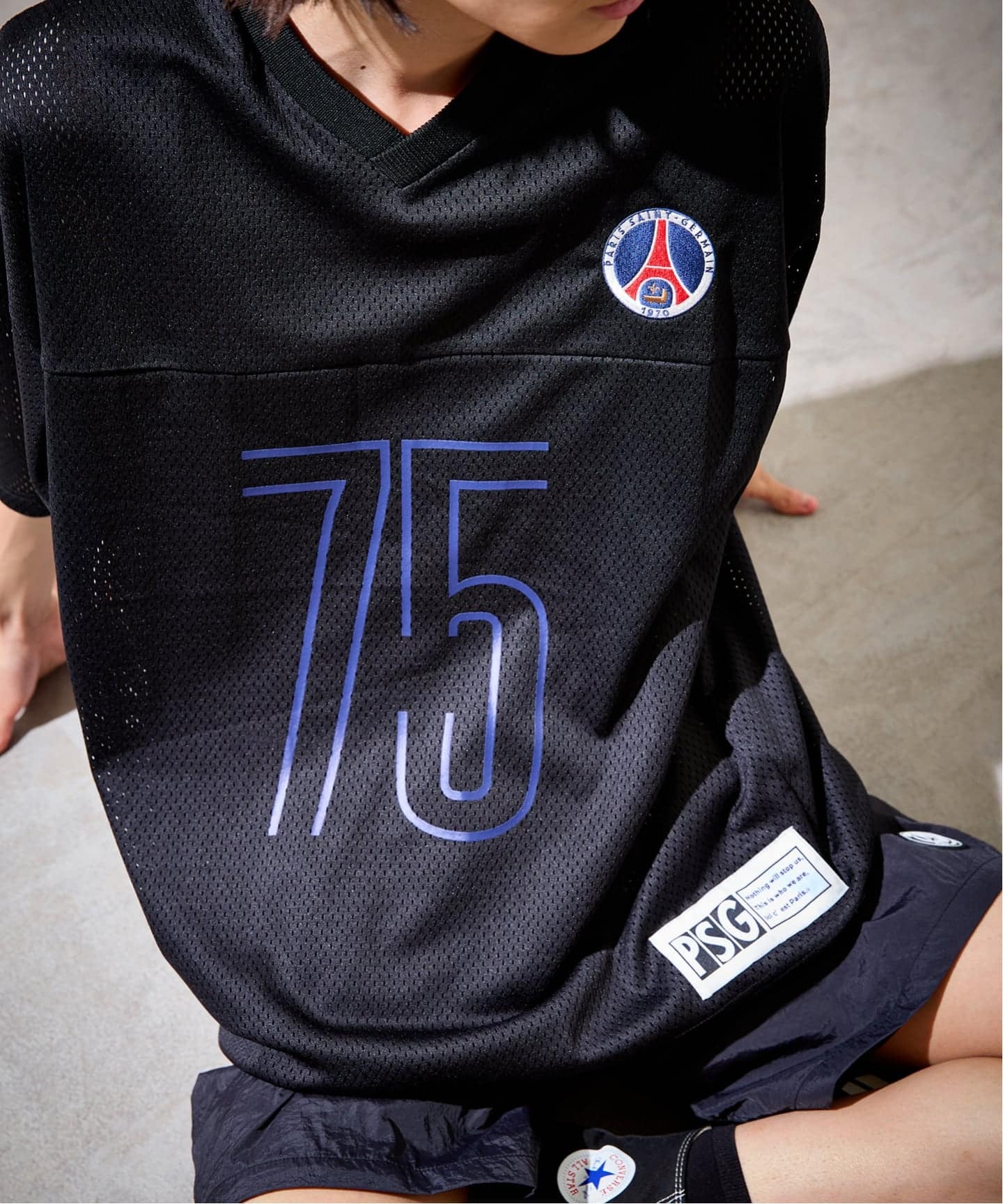 Paris Saint-Germain / パリ・サン＝ジェルマン】 JP MESH TEE（T