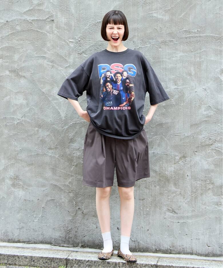 Paris Saint-Germain 】 JP PLAYERS VINTAGE T-SHART（Tシャツ 