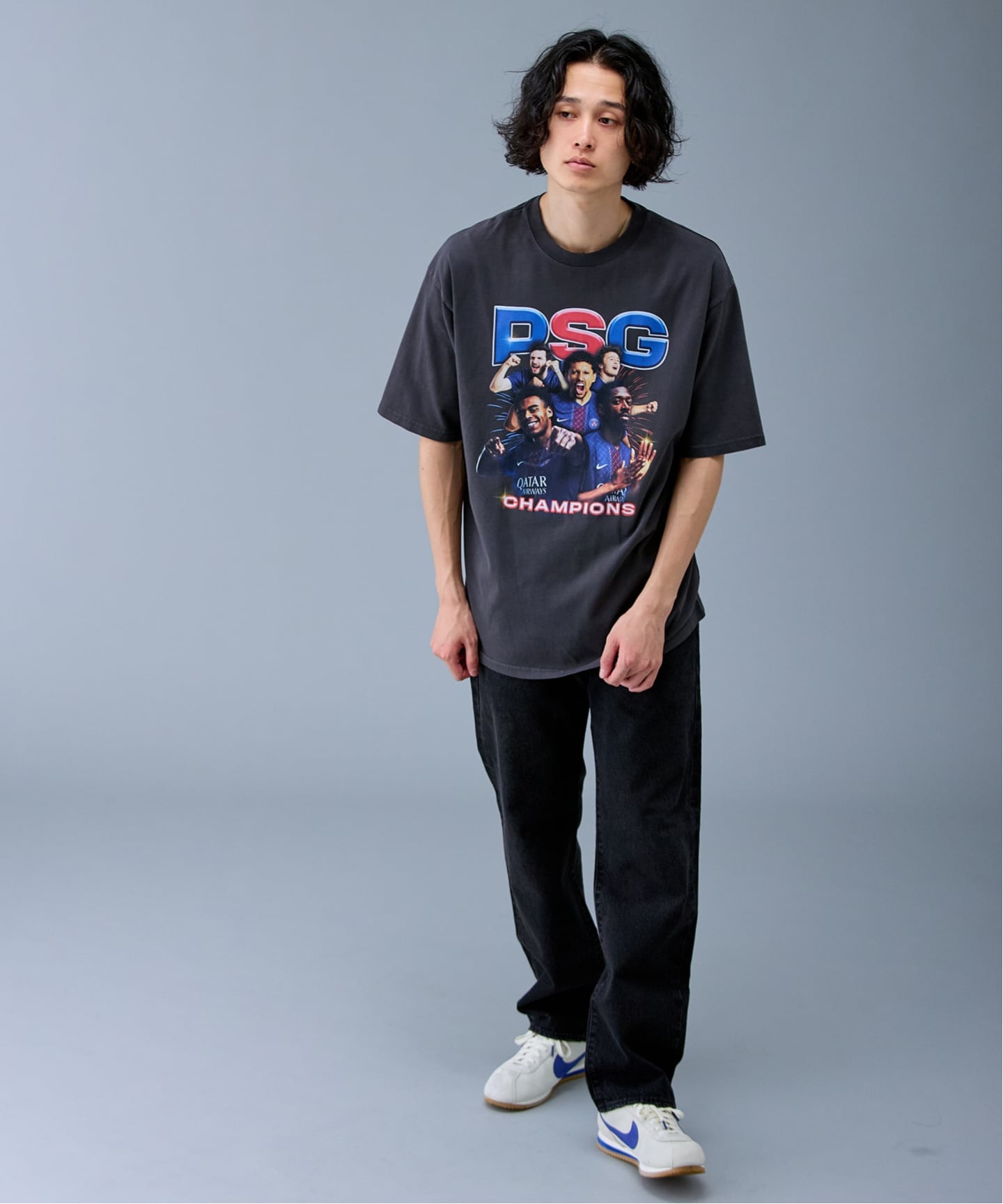 Paris Saint-Germain 】 JP PLAYERS VINTAGE T-SHART（Tシャツ