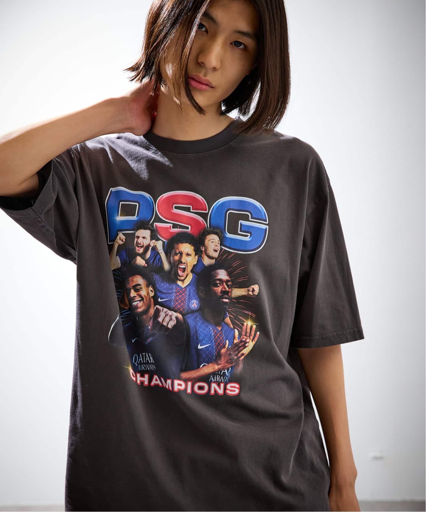 Paris Saint-Germain 】 JP PLAYERS VINTAGE T-SHART（Tシャツ