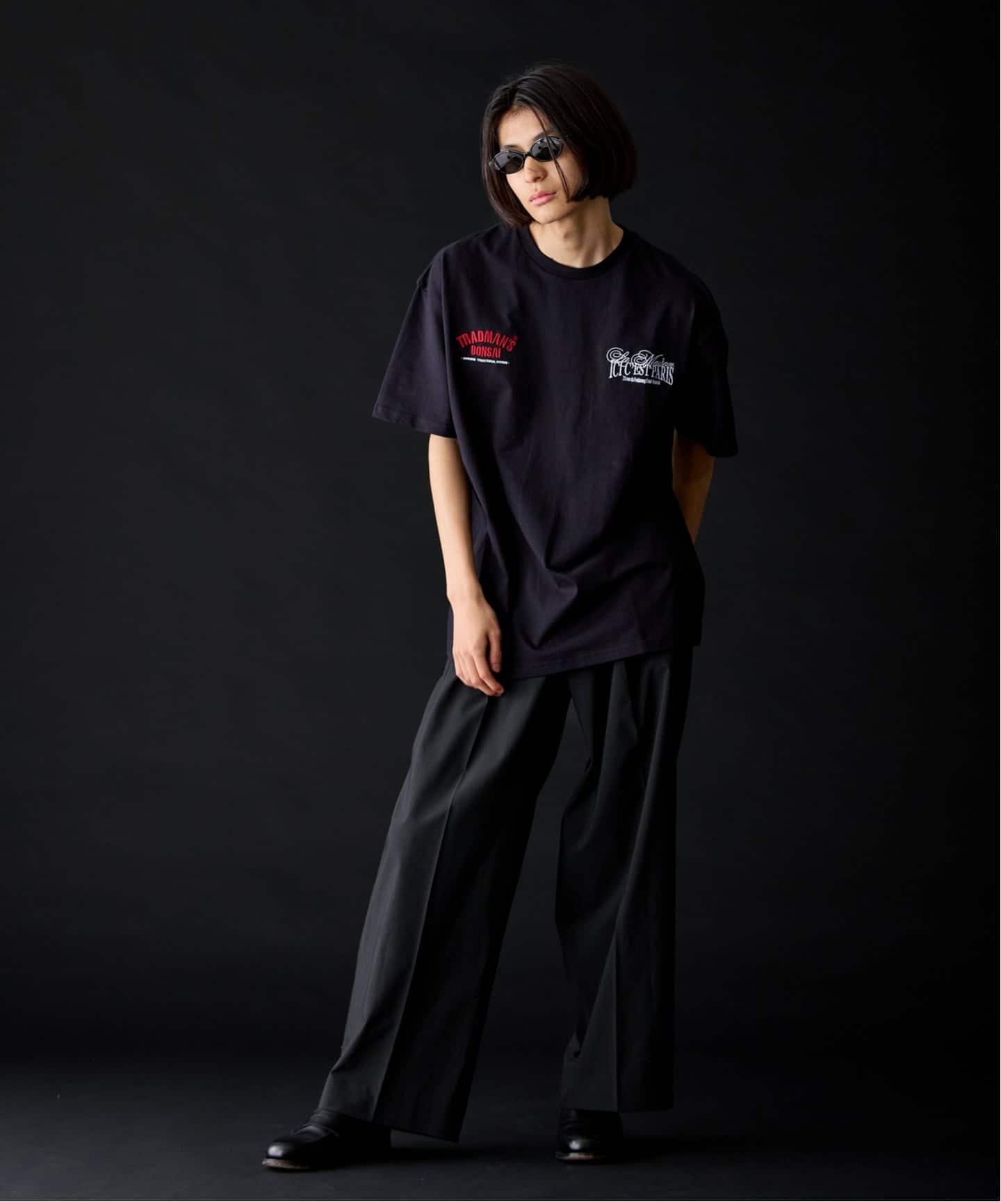 TRADMAN'S BONSAI x PSG EMBROIDERY TEE（Tシャツ／カットソー