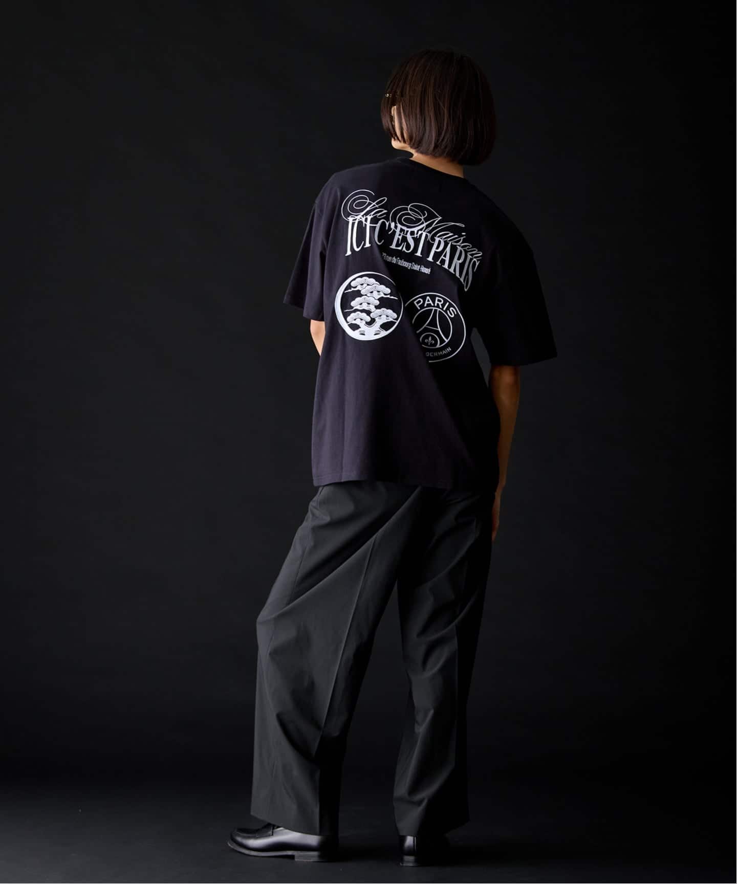予約》TRADMAN'S BONSAI x PSG EMBROIDERY TEE（Tシャツ／カットソー