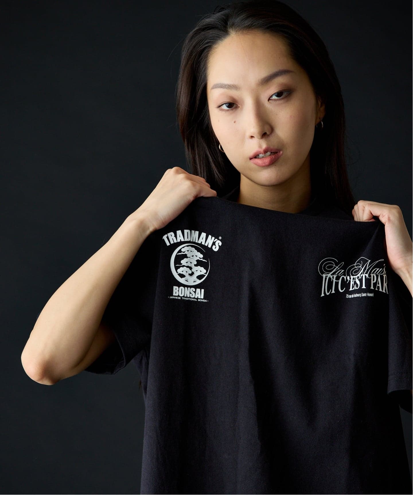 TRADMAN'S BONSAI x PSG GRAPHIC TEE（Tシャツ／カットソー）｜Paris