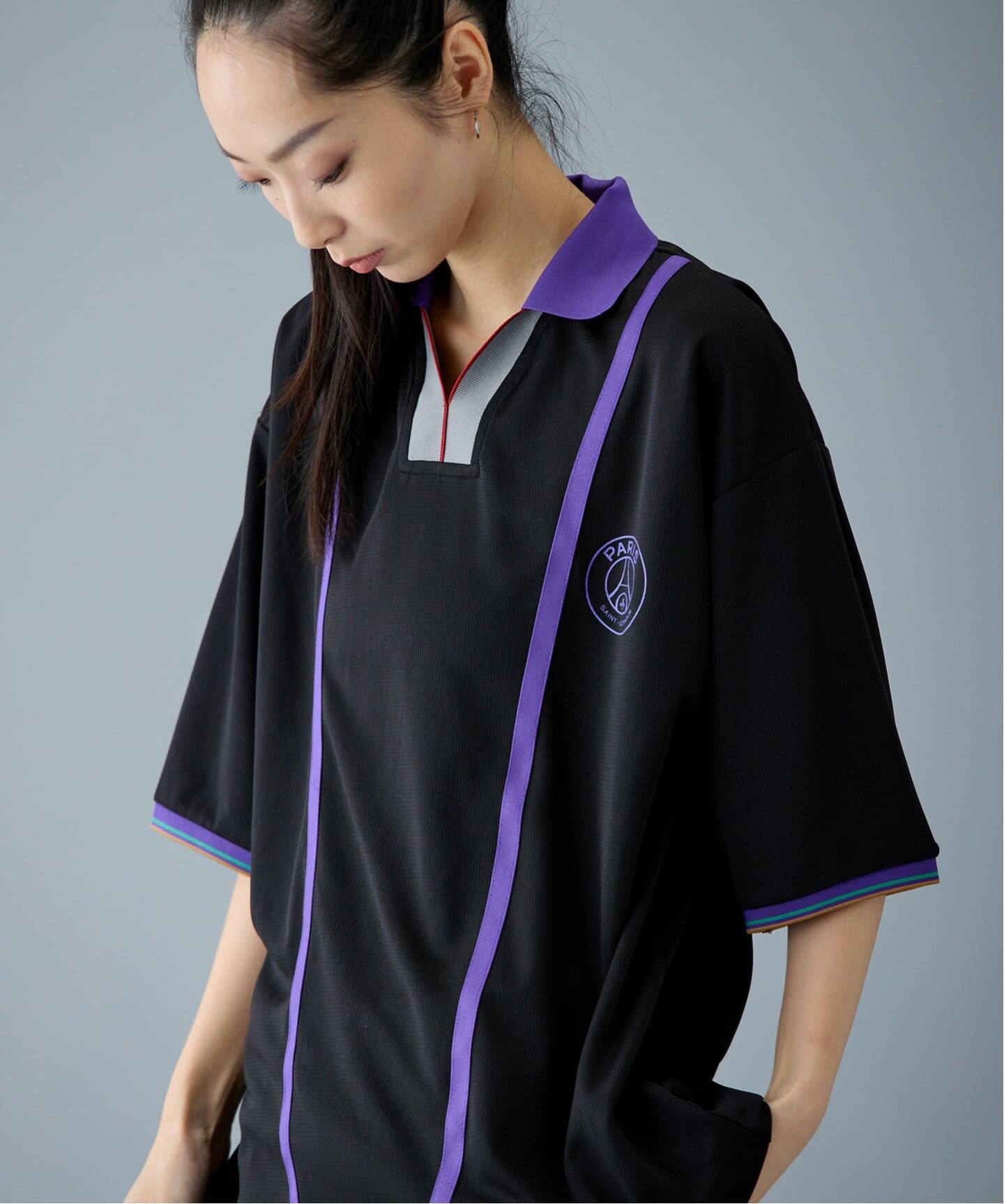限定復刻》【EVA*PSG】 GAME SHIRT（Tシャツ／カットソー）｜Paris