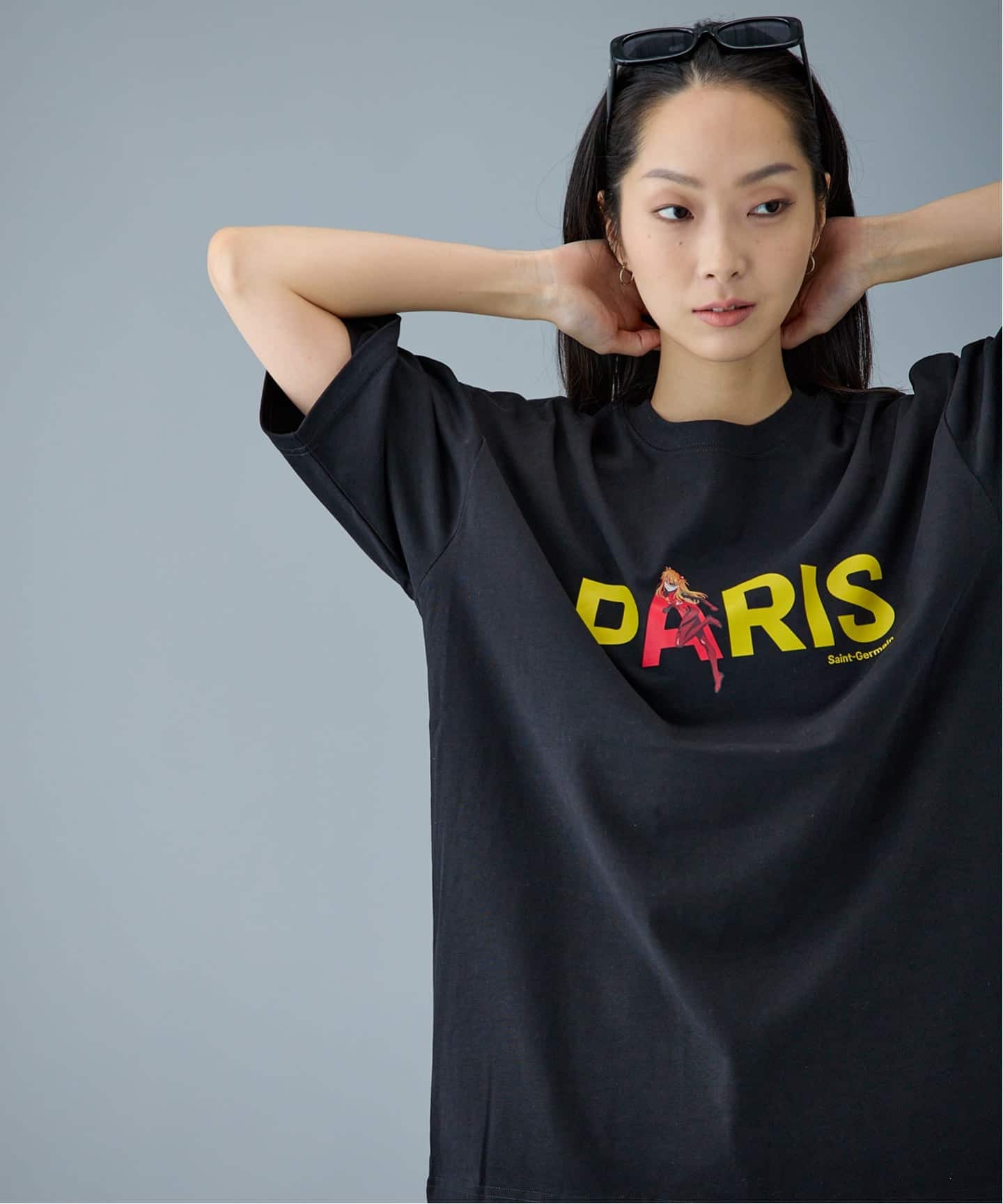 限定復刻》【EVA*PSG】 JP ASUKA TEE（Tシャツ／カットソー）｜Paris