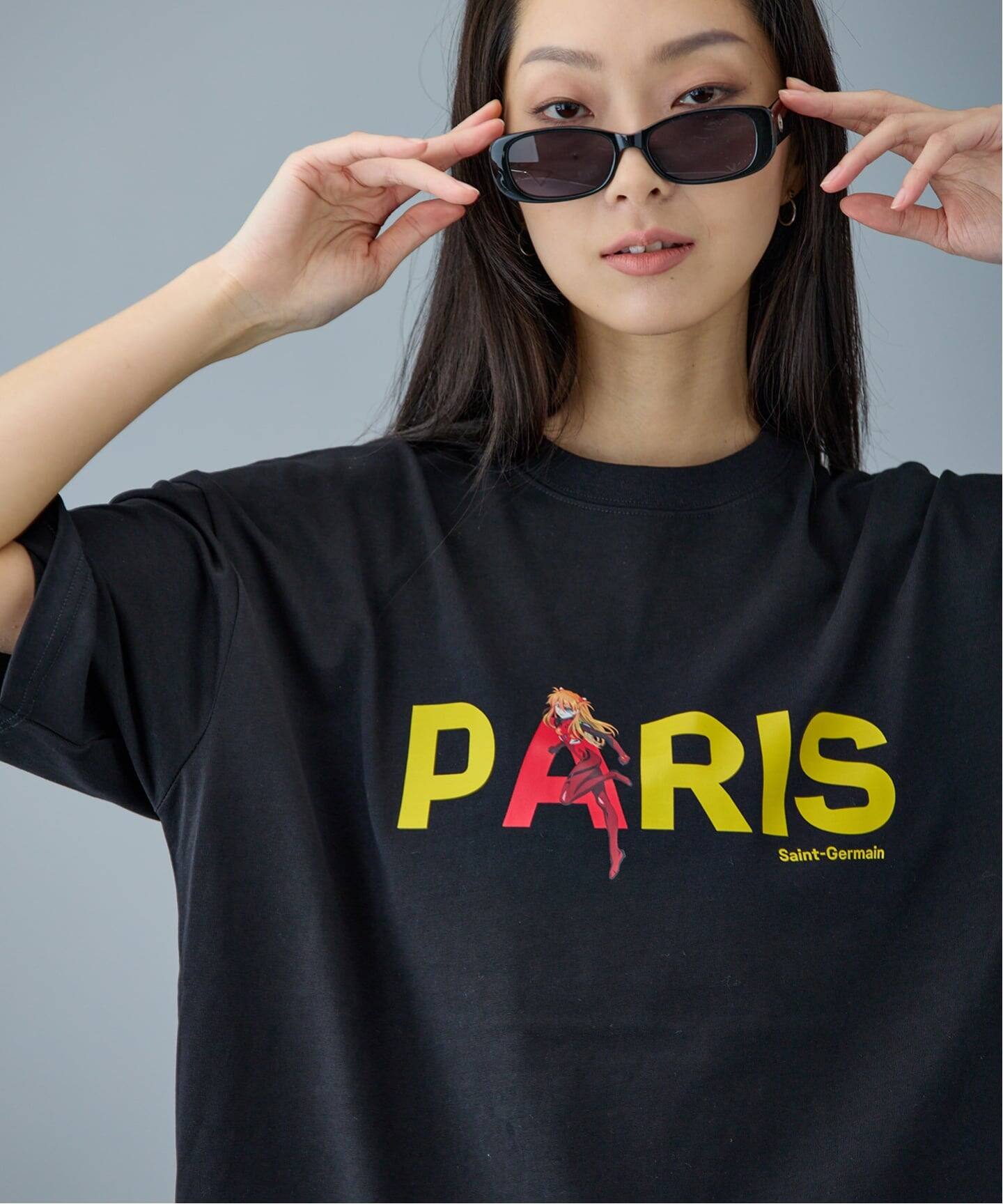 限定復刻》【EVA*PSG】 JP ASUKA TEE（Tシャツ／カットソー）｜Paris
