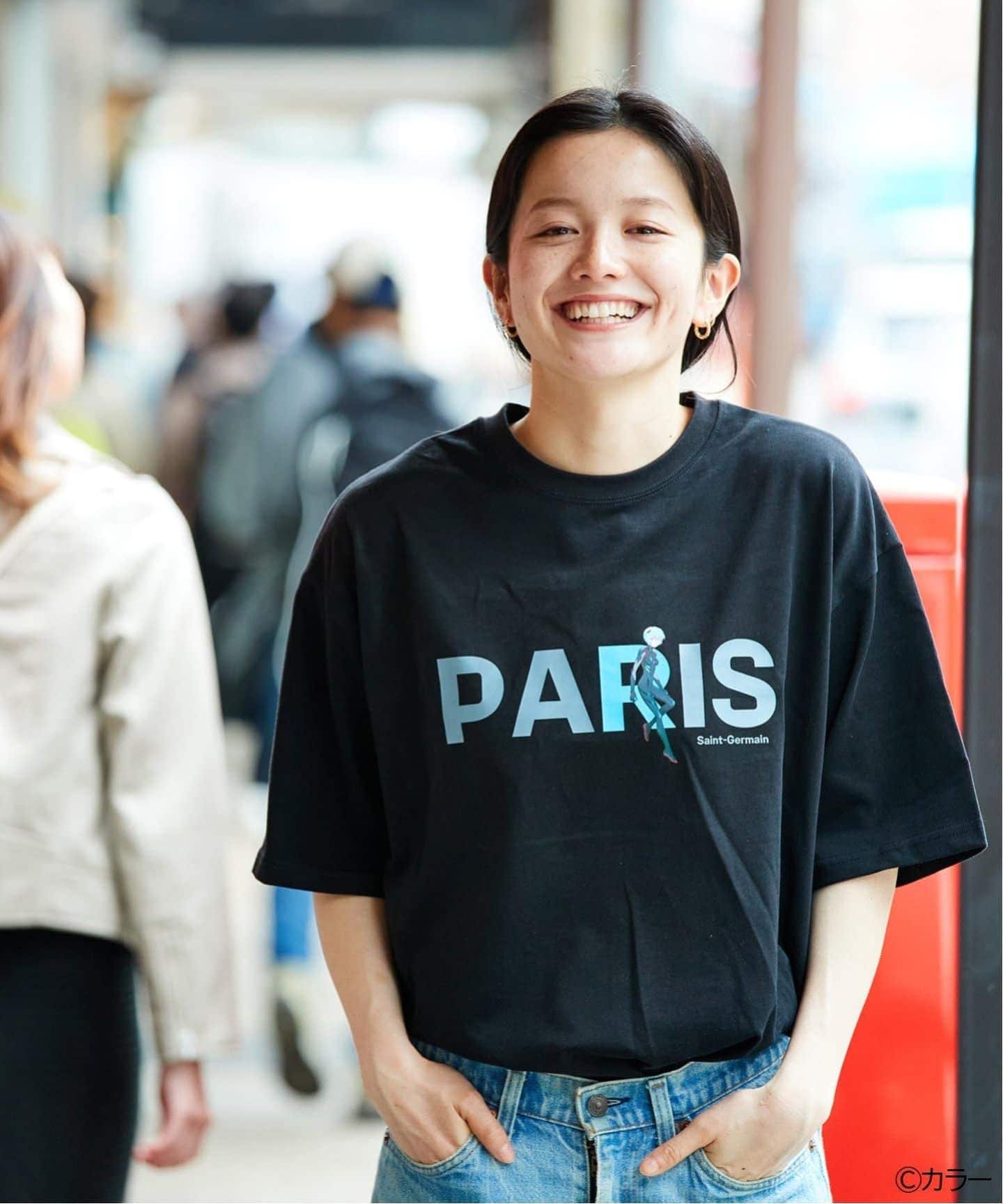 限定復刻予約》【EVA*PSG】 JP REI TEE（Tシャツ／カットソー）｜Paris
