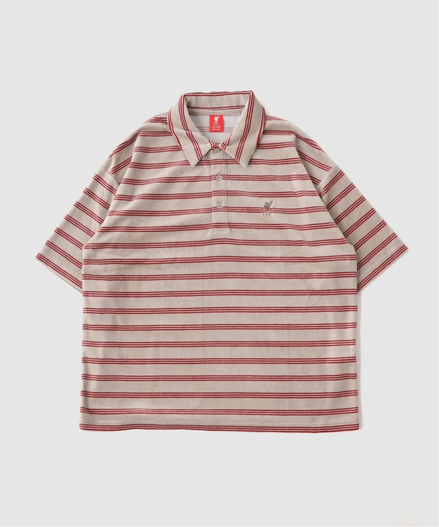 Liverpool FC / リバプール FC】 STRIPE POLO-SH VEROA（Tシャツ