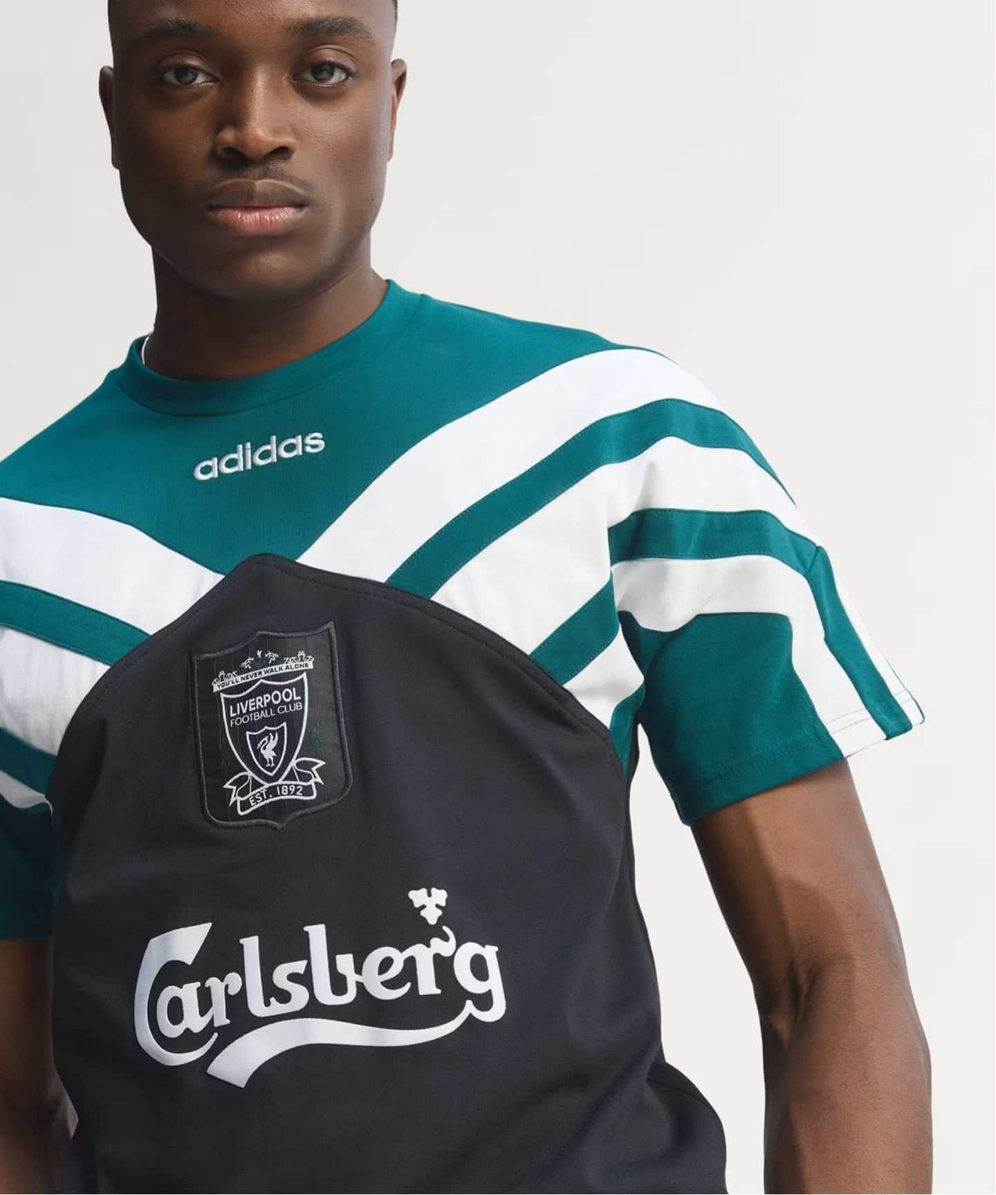 希少！1995-96シーズンのリヴァプールFC adidasトレーニングシャツ LFC adidas Bringback 95-96 Adults Training Tee