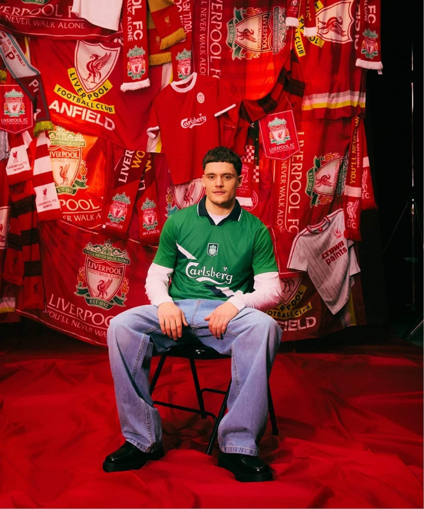 Liverpool FC / リバプール FC】1999 - 2000 AWAY SHIRT（Tシャツ