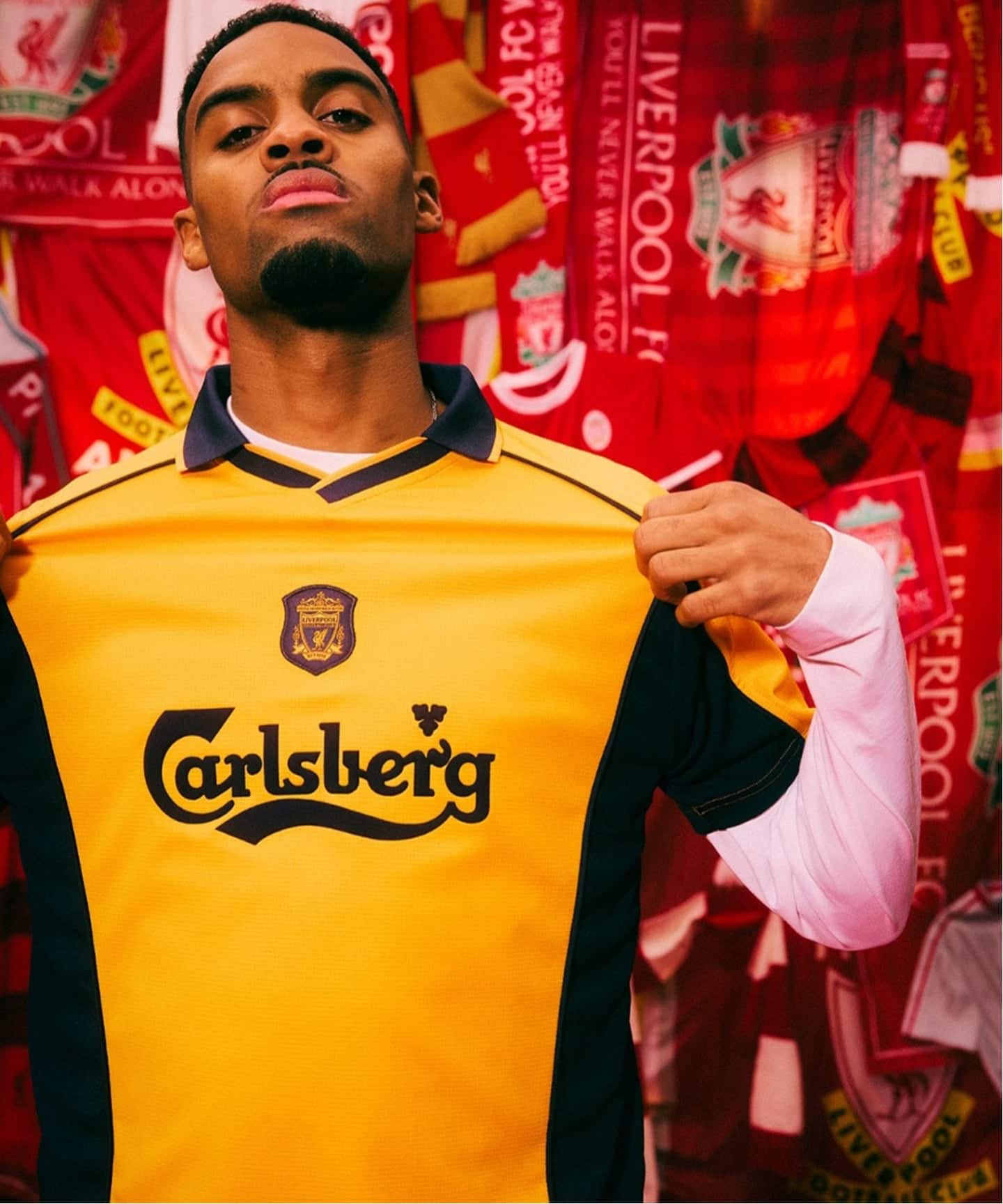 Liverpool FC / リバプール FC】2000 - 2001 AWAY SHIRT（Tシャツ