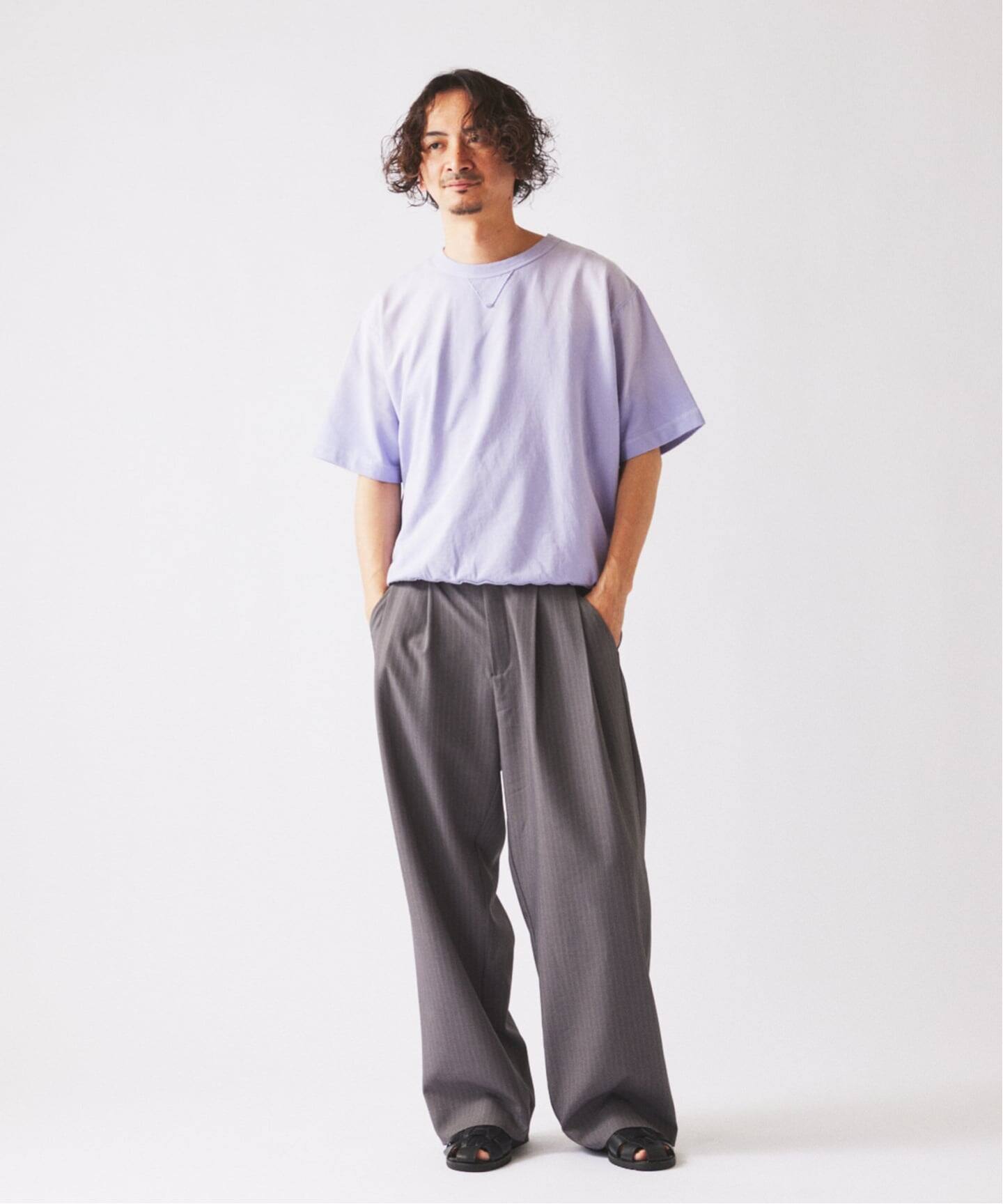 ラフカット ミニ裏毛 半袖スウェット（Tシャツ／カットソー）｜JOURNAL