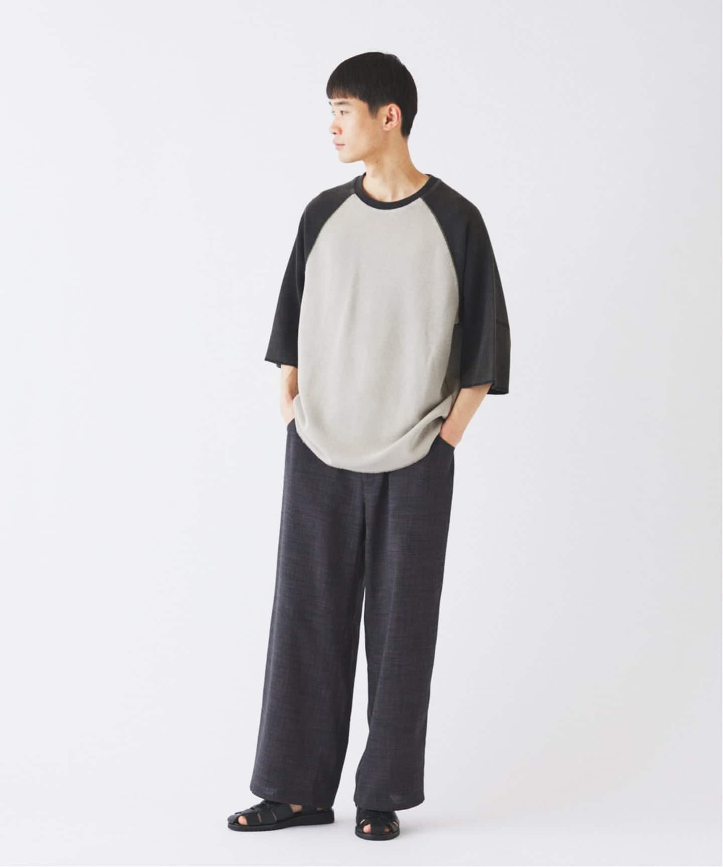 フェードワッフル ラグランTシャツ（Tシャツ／カットソー）｜JOURNAL