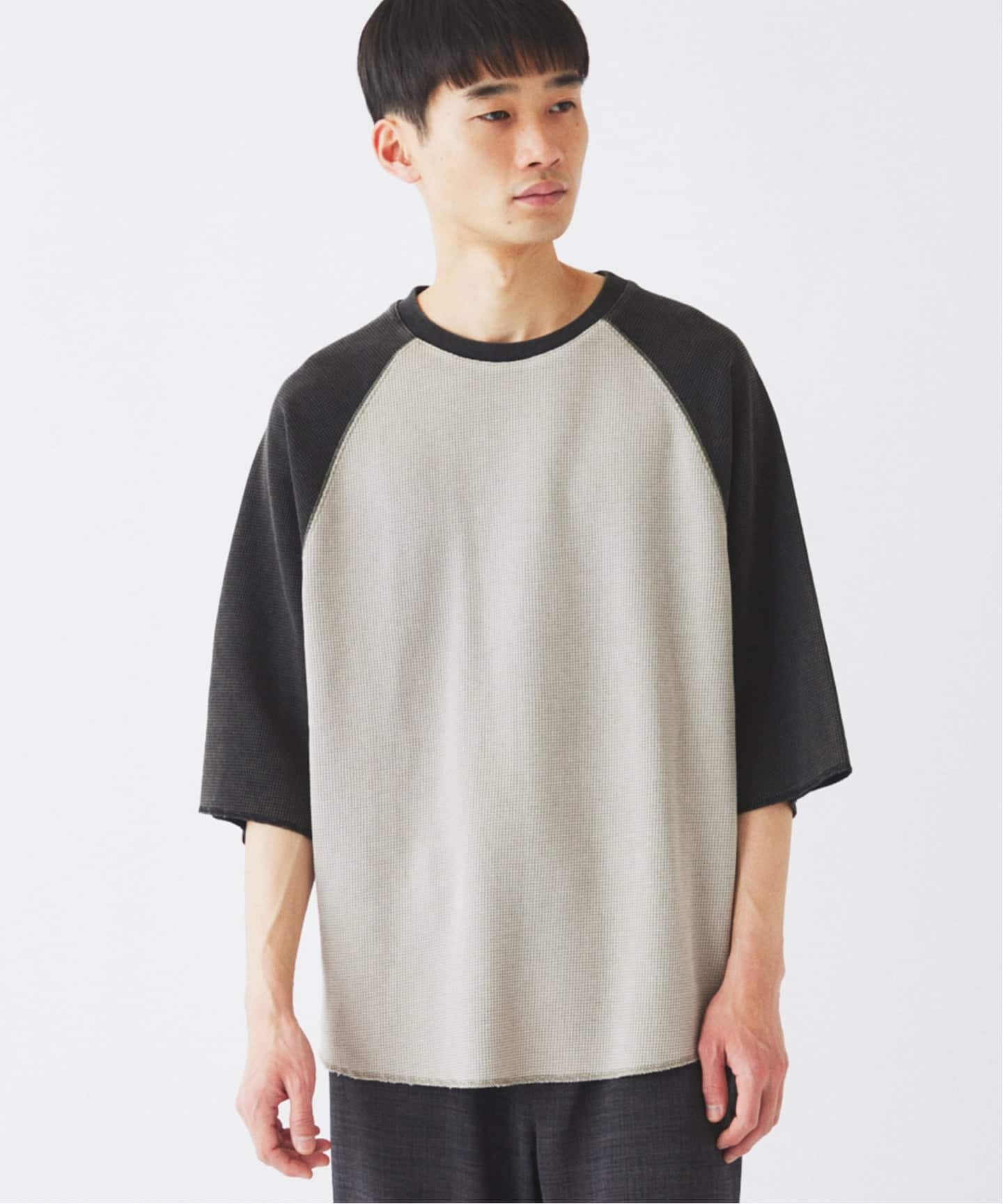フェードワッフル ラグランTシャツ（Tシャツ／カットソー）｜JOURNAL
