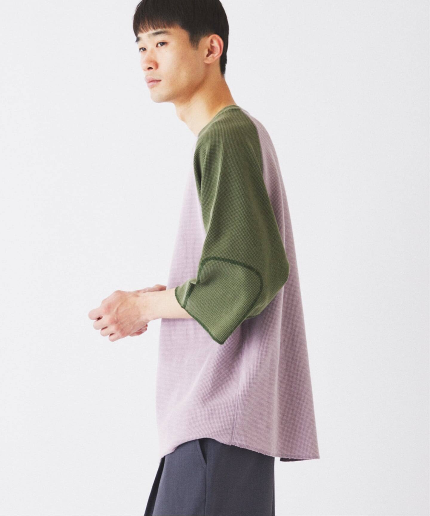 フェードワッフル ラグランTシャツ（Tシャツ／カットソー）｜JOURNAL