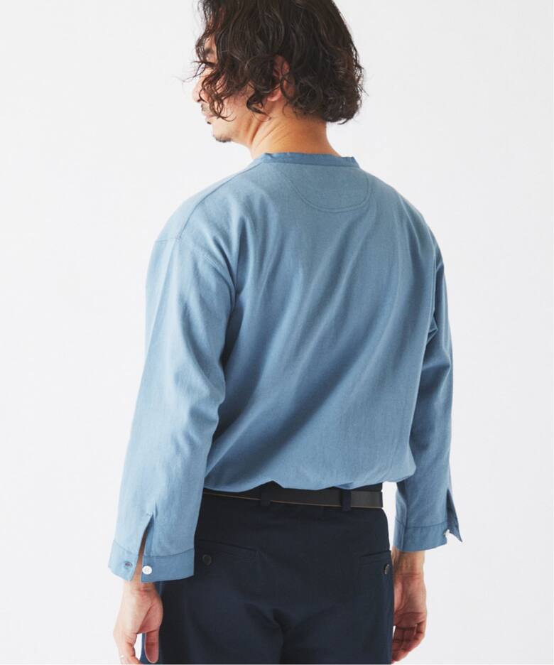 スリーピング ヘンリーネック ロングスリーブ（Tシャツ／カットソー 