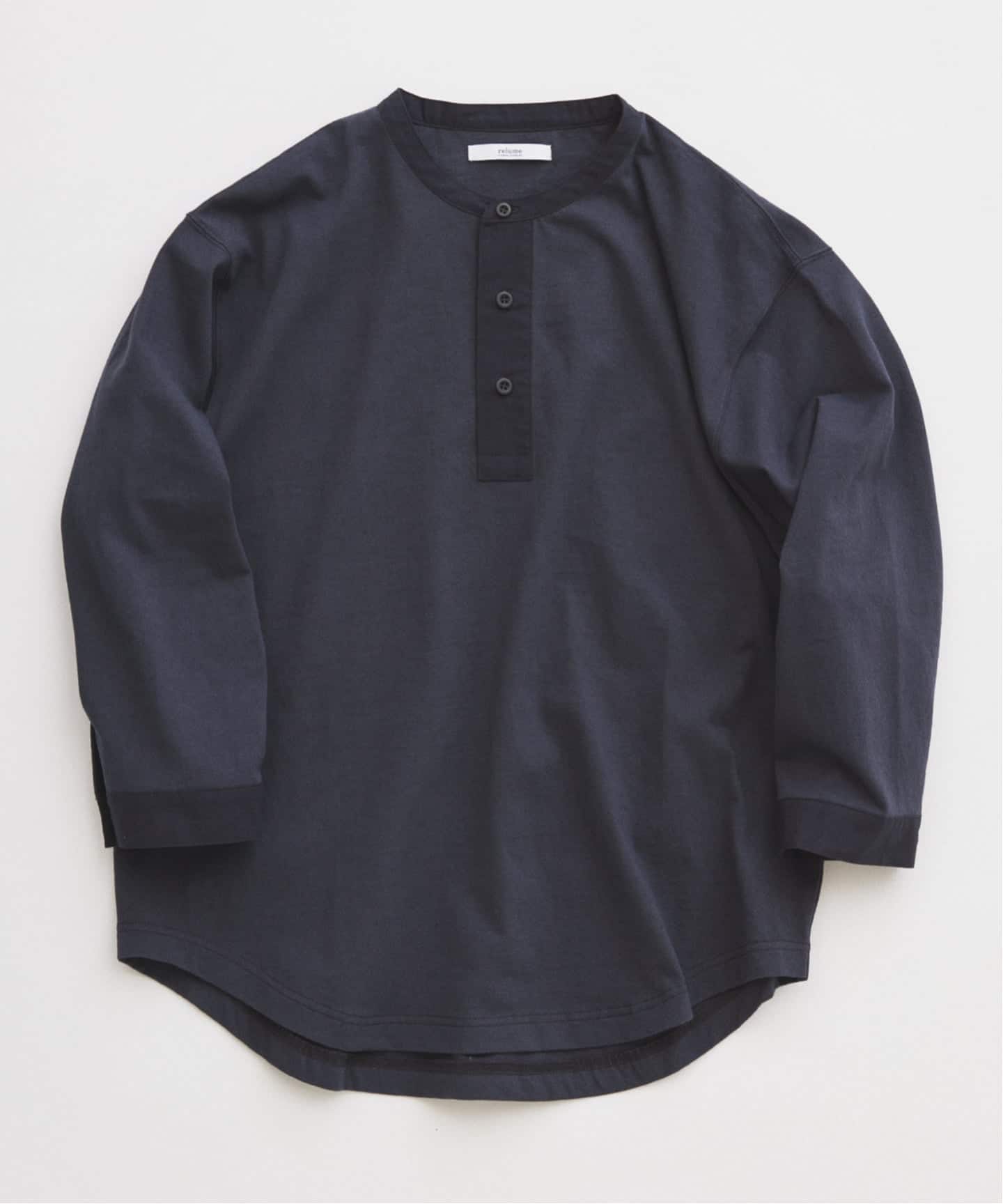 スリーピング ヘンリーネック ロングスリーブ（Tシャツ／カットソー