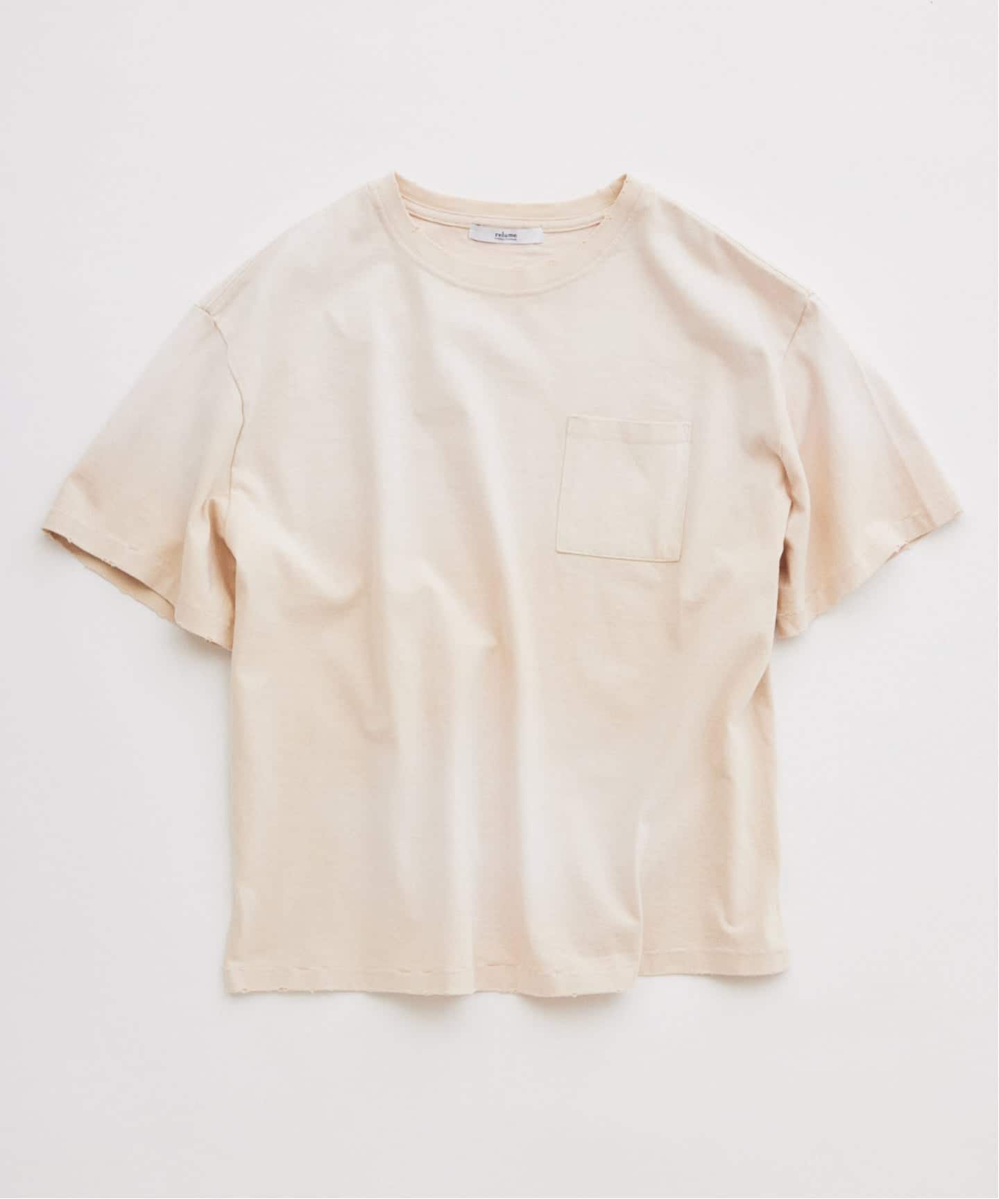 サンウォッシュ フェード加工 ポケットTシャツ（Tシャツ／カットソー