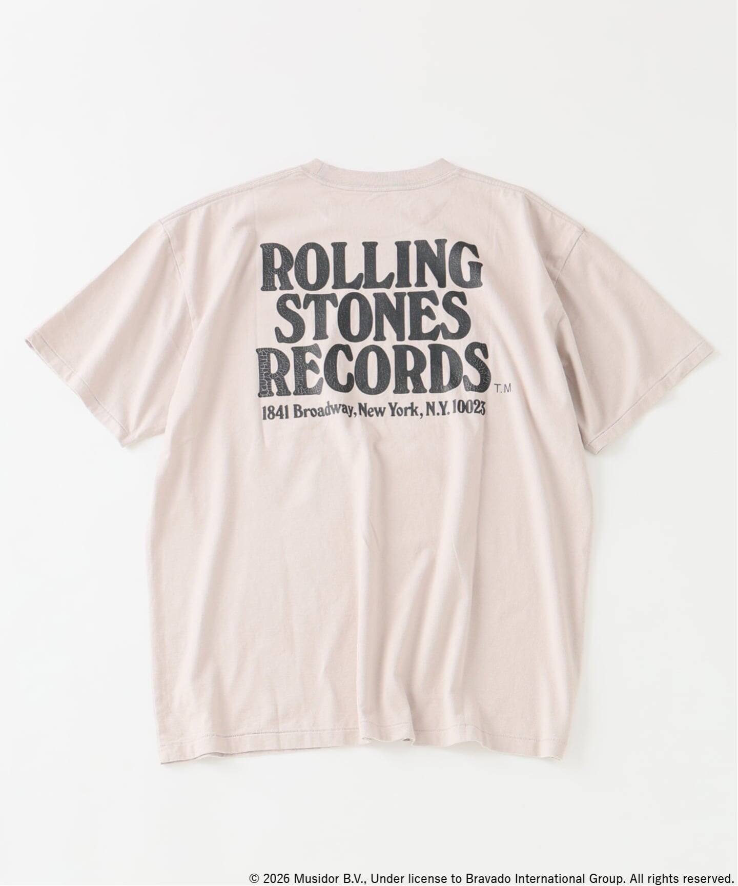 ローリングストーンズ 別注 ヴィンテージ加工 プリントTシャツ（T
