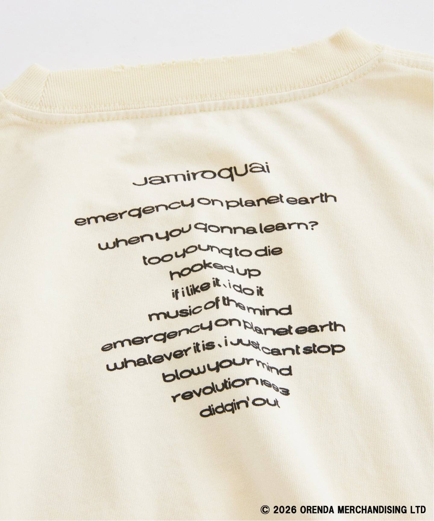 Jamiroquai / ジャミロクワイ 別注 フェードプリント Tシャツ（Tシャツ