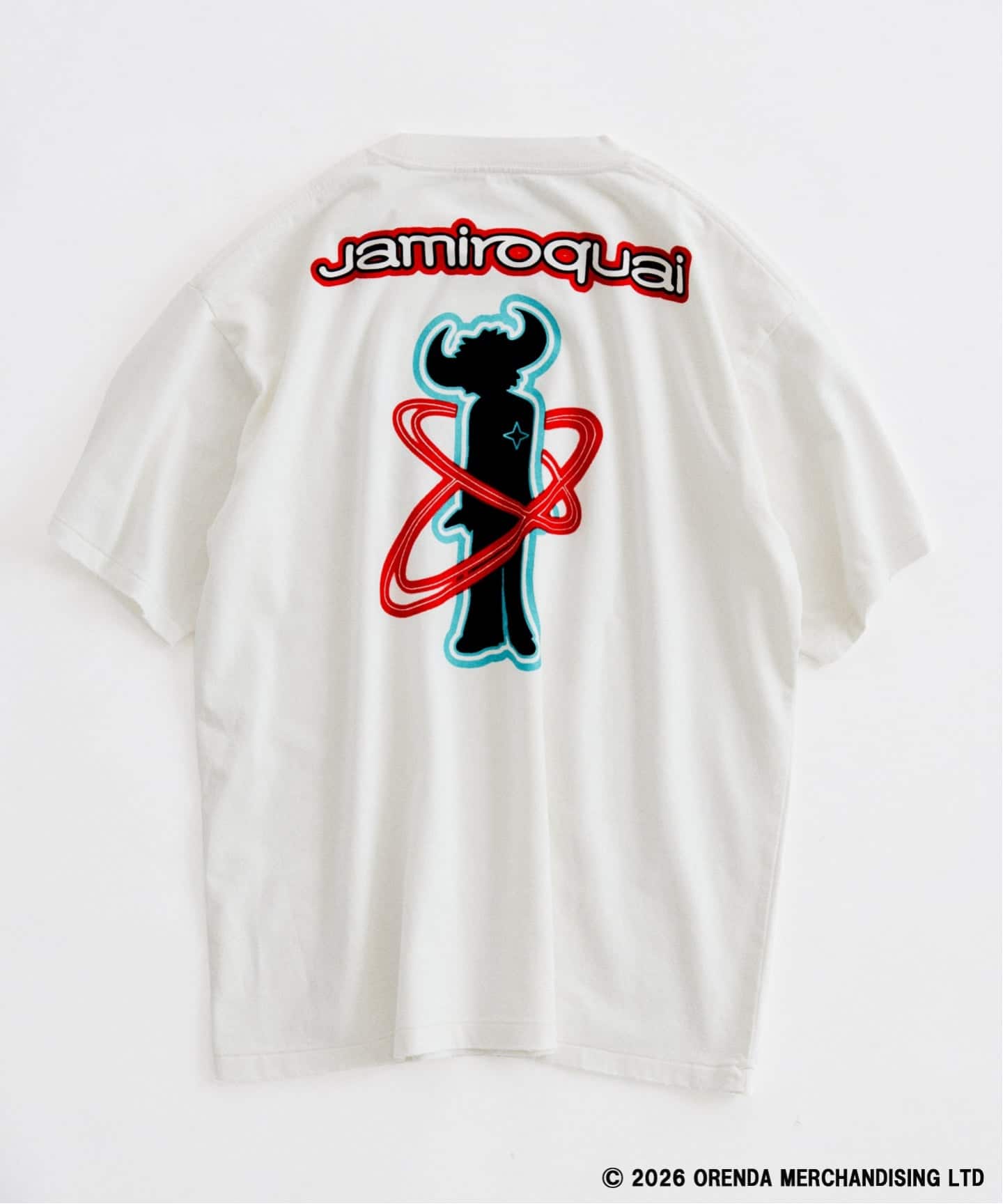 予約》Jamiroquai / ジャミロクワイ 別注 フェードプリント Tシャツ（T