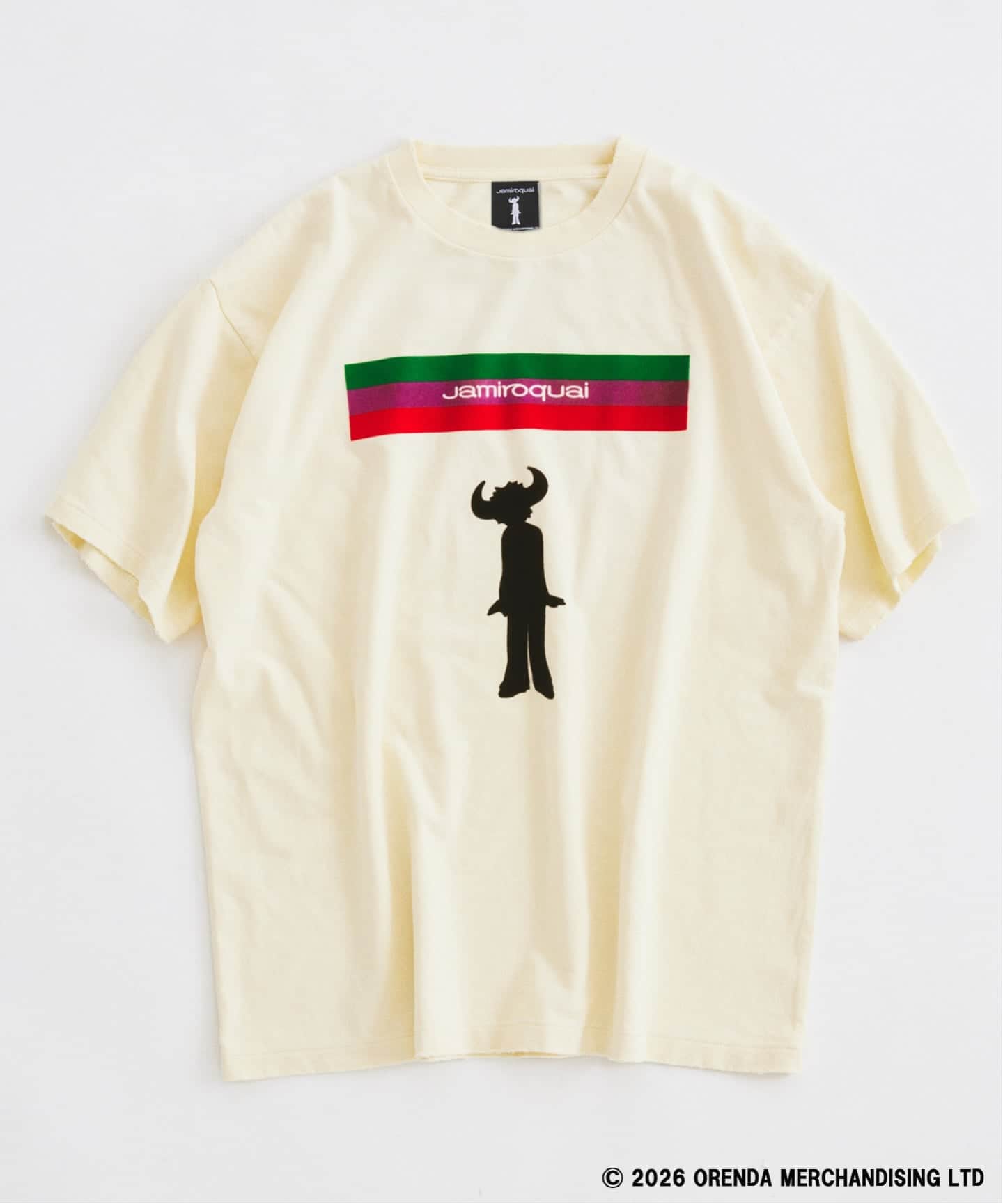 予約》Jamiroquai / ジャミロクワイ 別注 フェードプリント Tシャツ（T