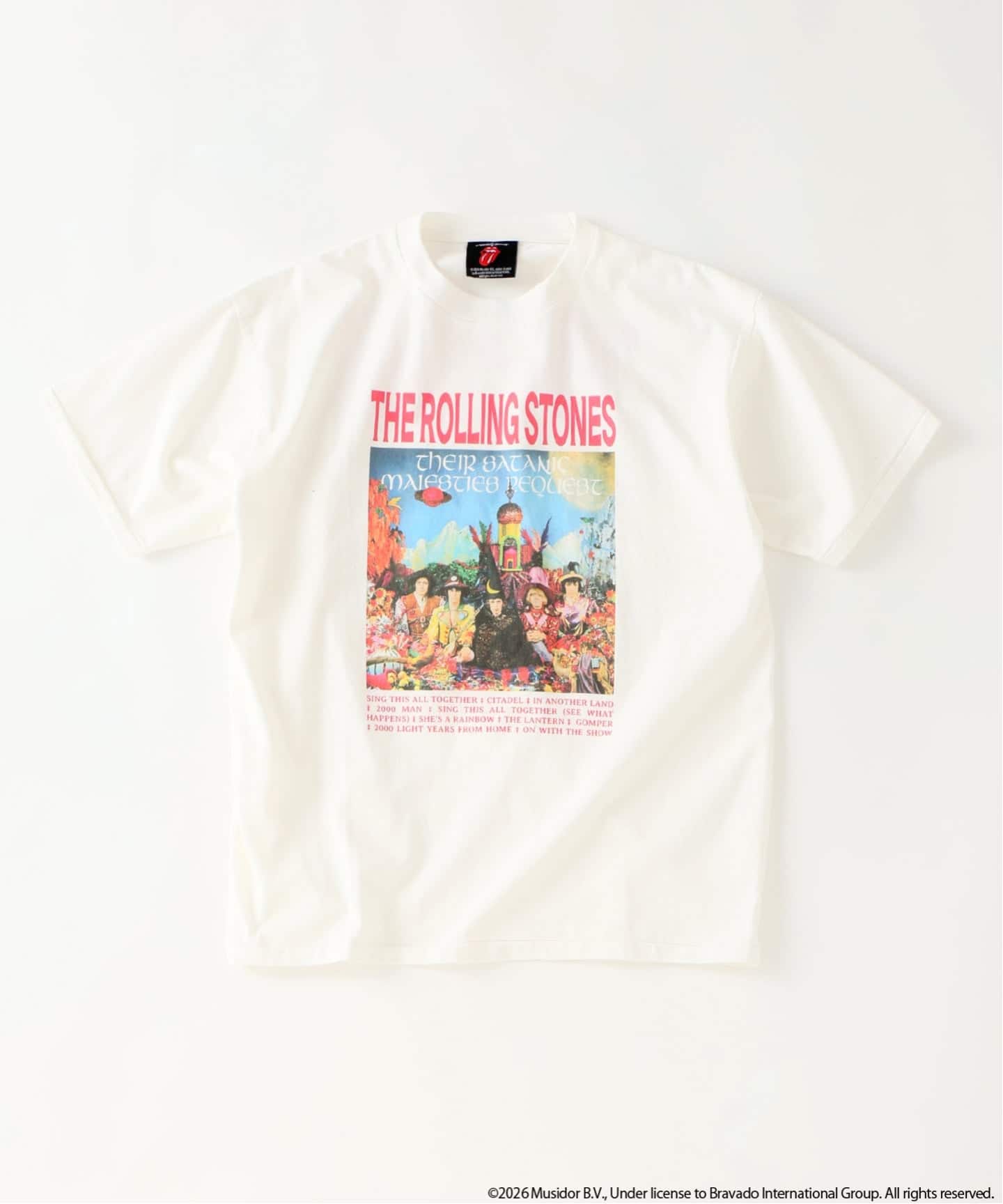 ローリングストーンズ 別注 ヴィンテージ加工 プリントTシャツ（T