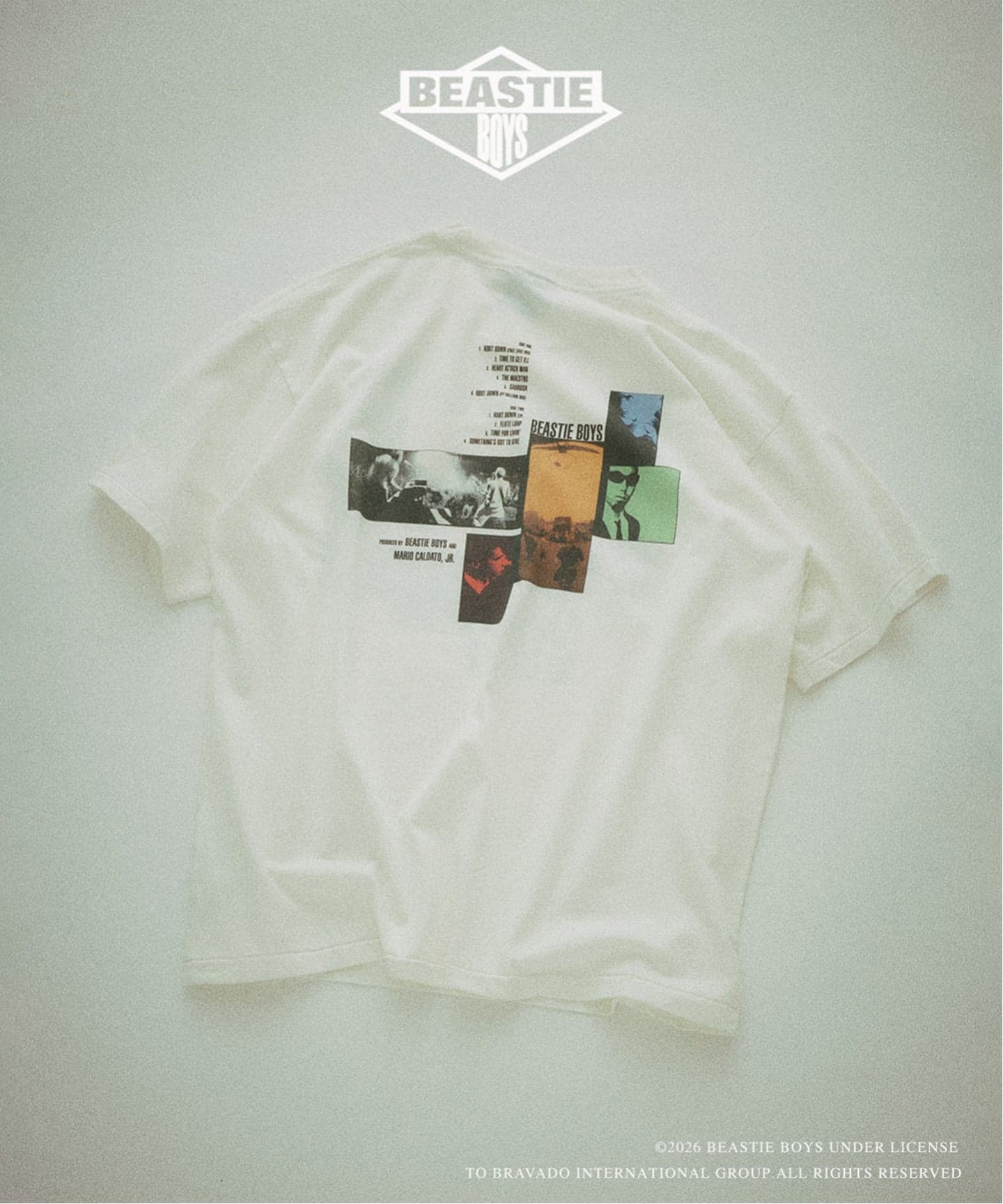 BEASTIE BOYS / ビースティ・ボーイズ 別注 ヴィンテージ加工 プリント