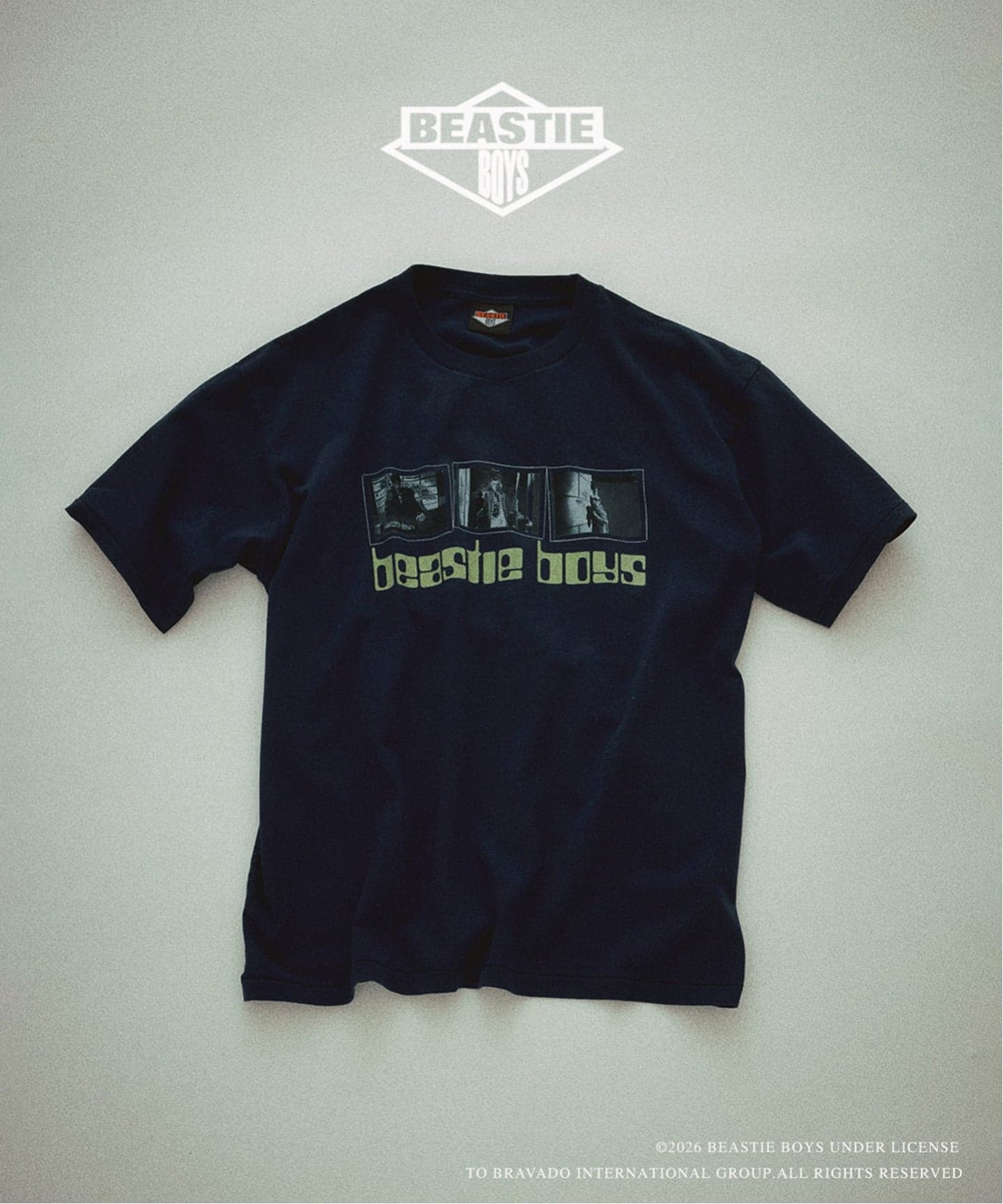 BEASTIE BOYS / ビースティ・ボーイズ 別注 ヴィンテージ加工 プリント