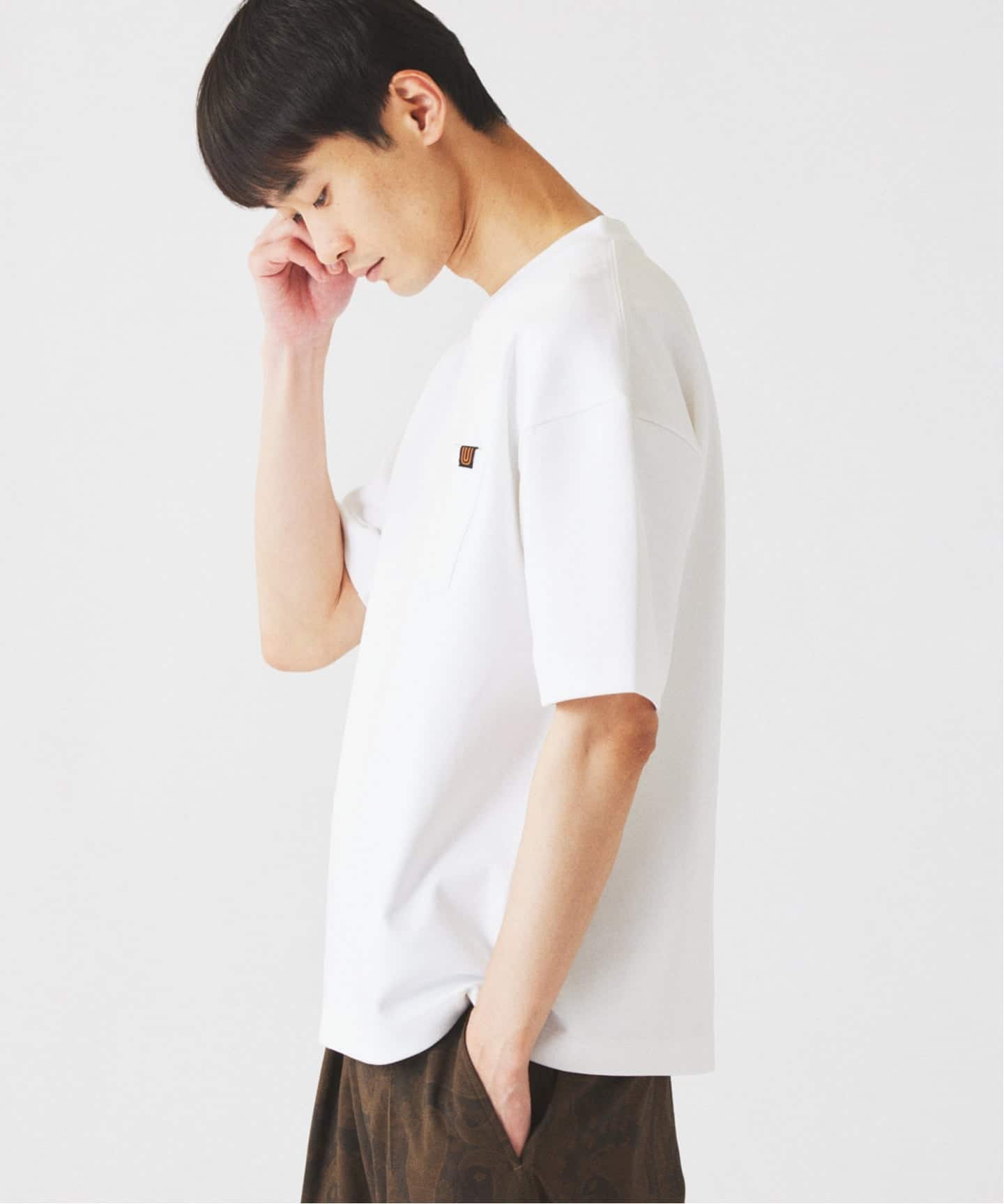 UNIVERSAL OVERALL 別注 ブラックラベル ポンチTシャツ（Tシャツ