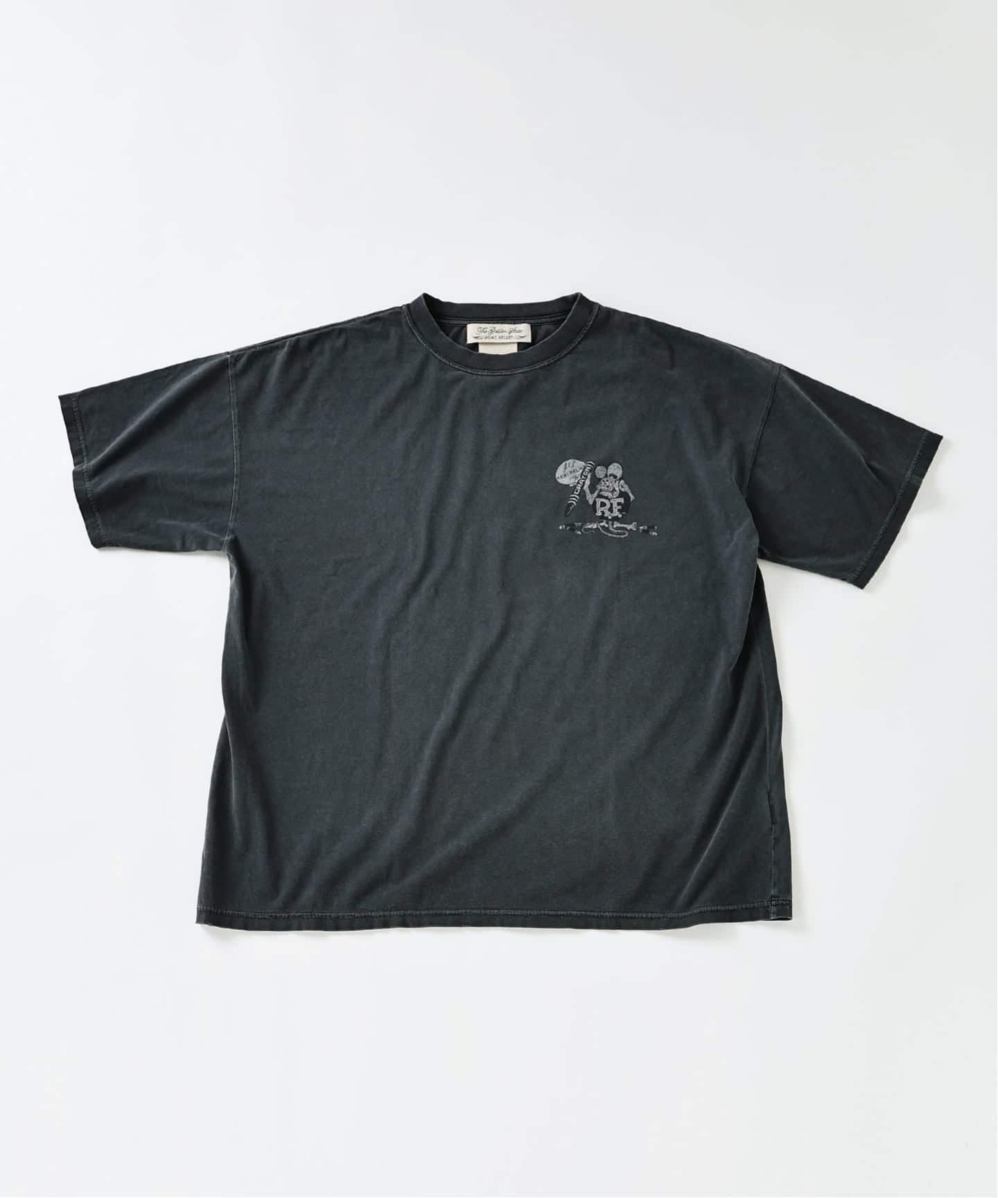 REMI RELIEF 別注 ”RAT FINK” ヴィンテージ加工 ワイドTシャツ（T