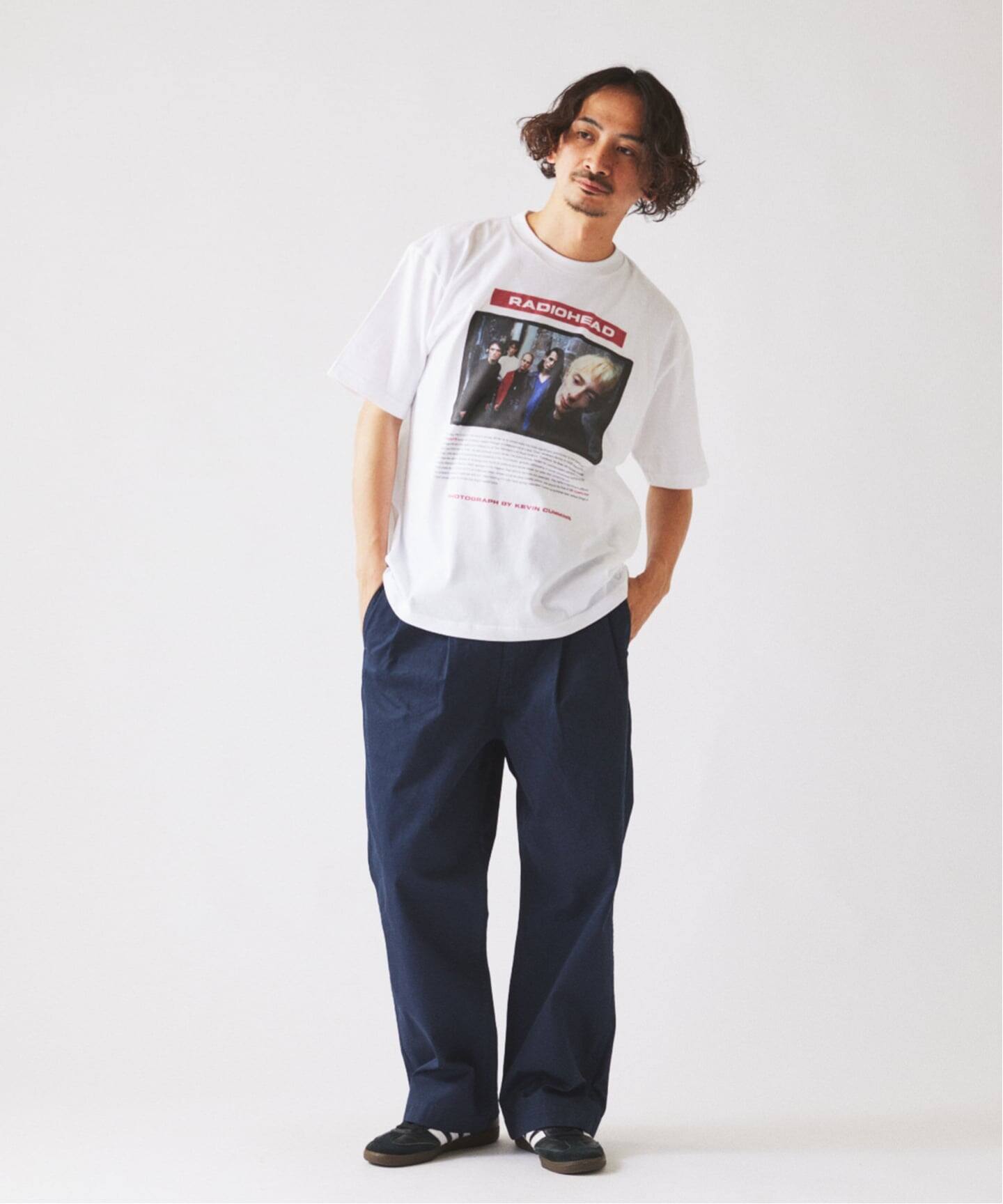レディオヘッド by Kevin Cummins フォトTシャツ THE CULTURE CODE】レディオヘッド by Kevin Cummins フォトTシャツ（T
